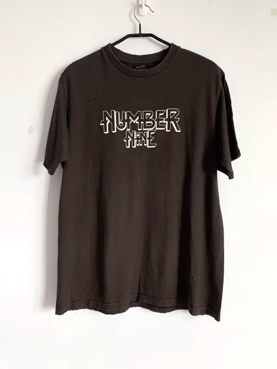 Number (N)ine Number Nine Logo Print T-Shirt | Grailed