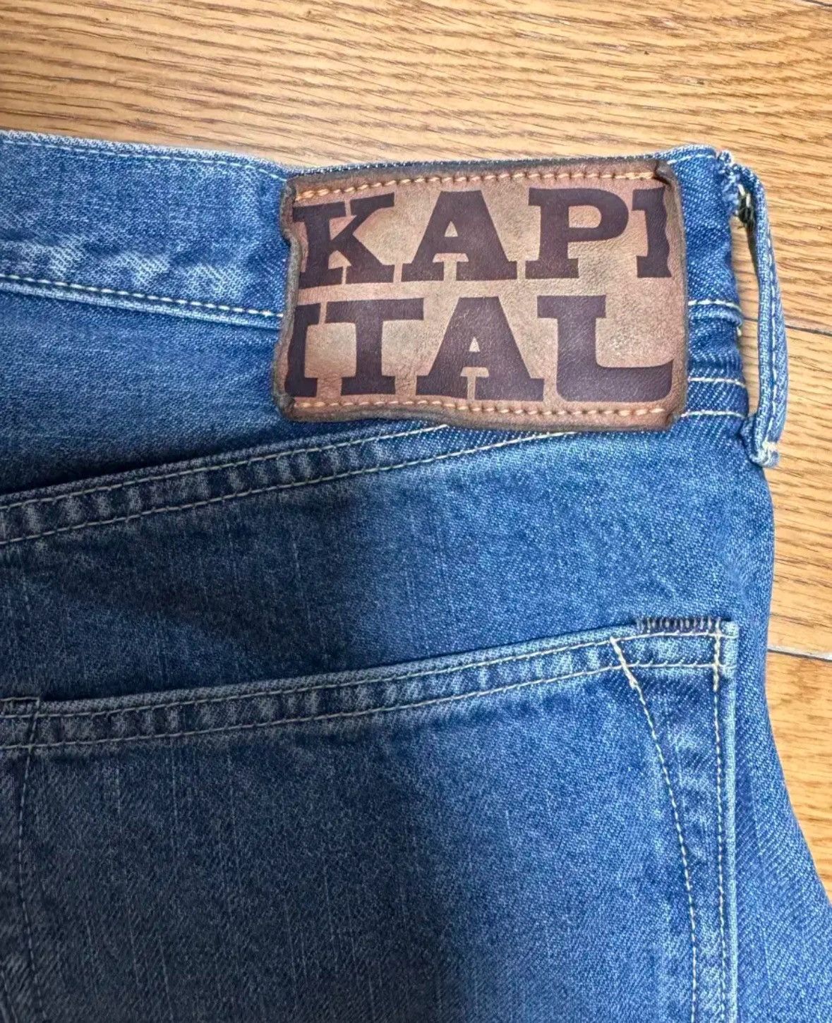 Kapital Kapital Gemstone Indigo Denim Pants Size US 34 / EU 50 - 3 Thumbnail