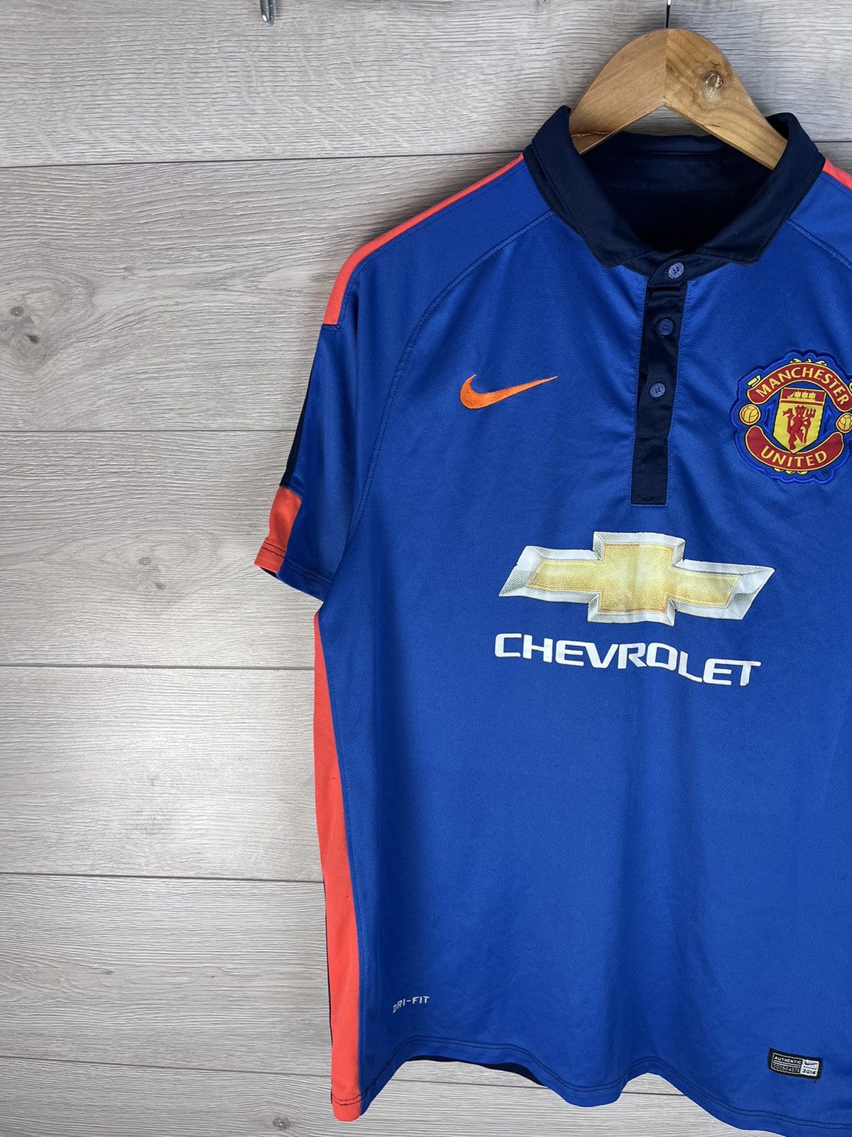 Nike Men’s soccer jersey Nike Fc Manchester United size L Size US XL / EU 56 / 4 - 6 Thumbnail