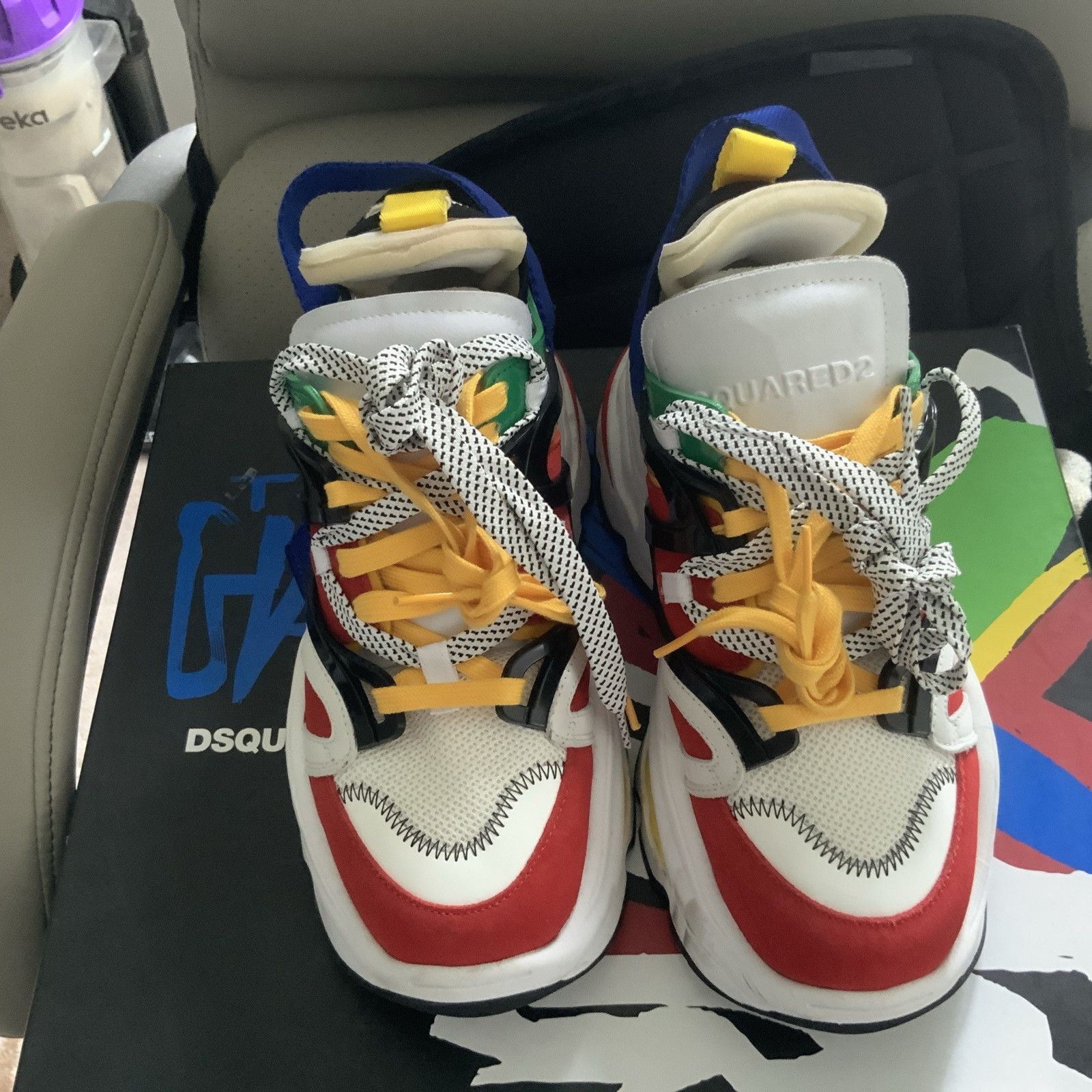 Dsquared2 GIANT DSQ SNEAKERS Size US 8 / EU 41 - 2 Thumbnail
