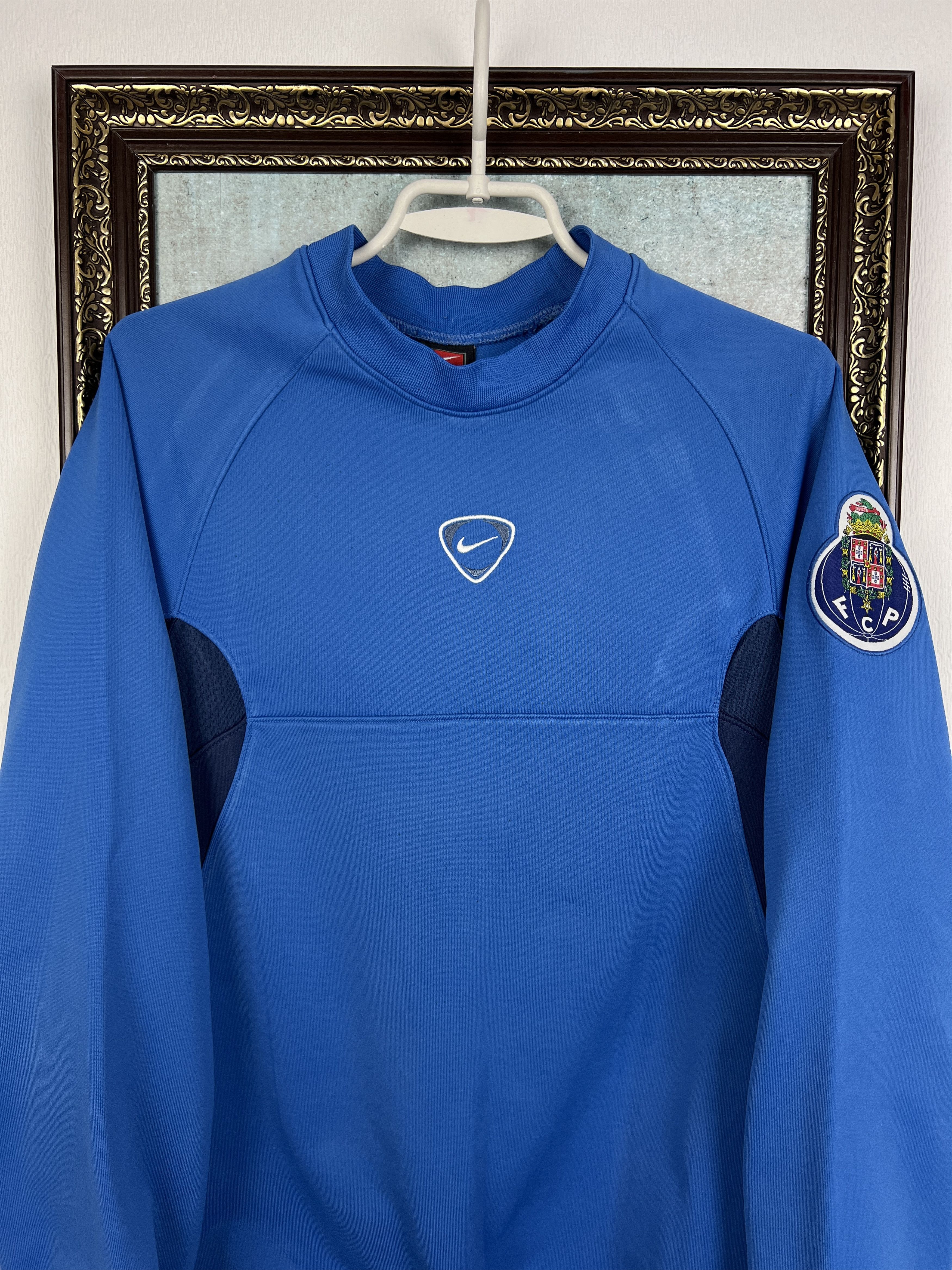 Nike Vintage Porto Football Train Sweatshirt Soccer Track Top Size S / US 4 / IT 40 - 2 Thumbnail