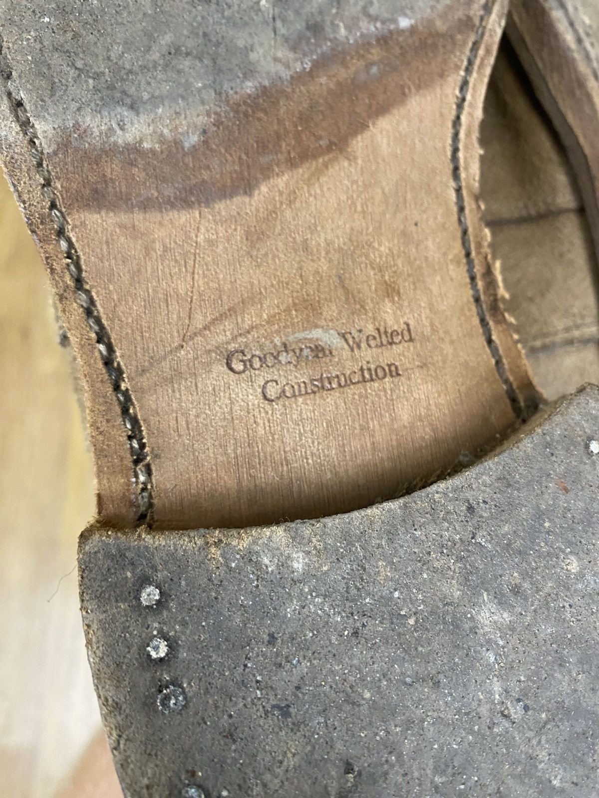 Loake Loake Beige Suede Men’s Boots Size: 43.5 Size US 10.5 / EU 43-44 - 12 Thumbnail
