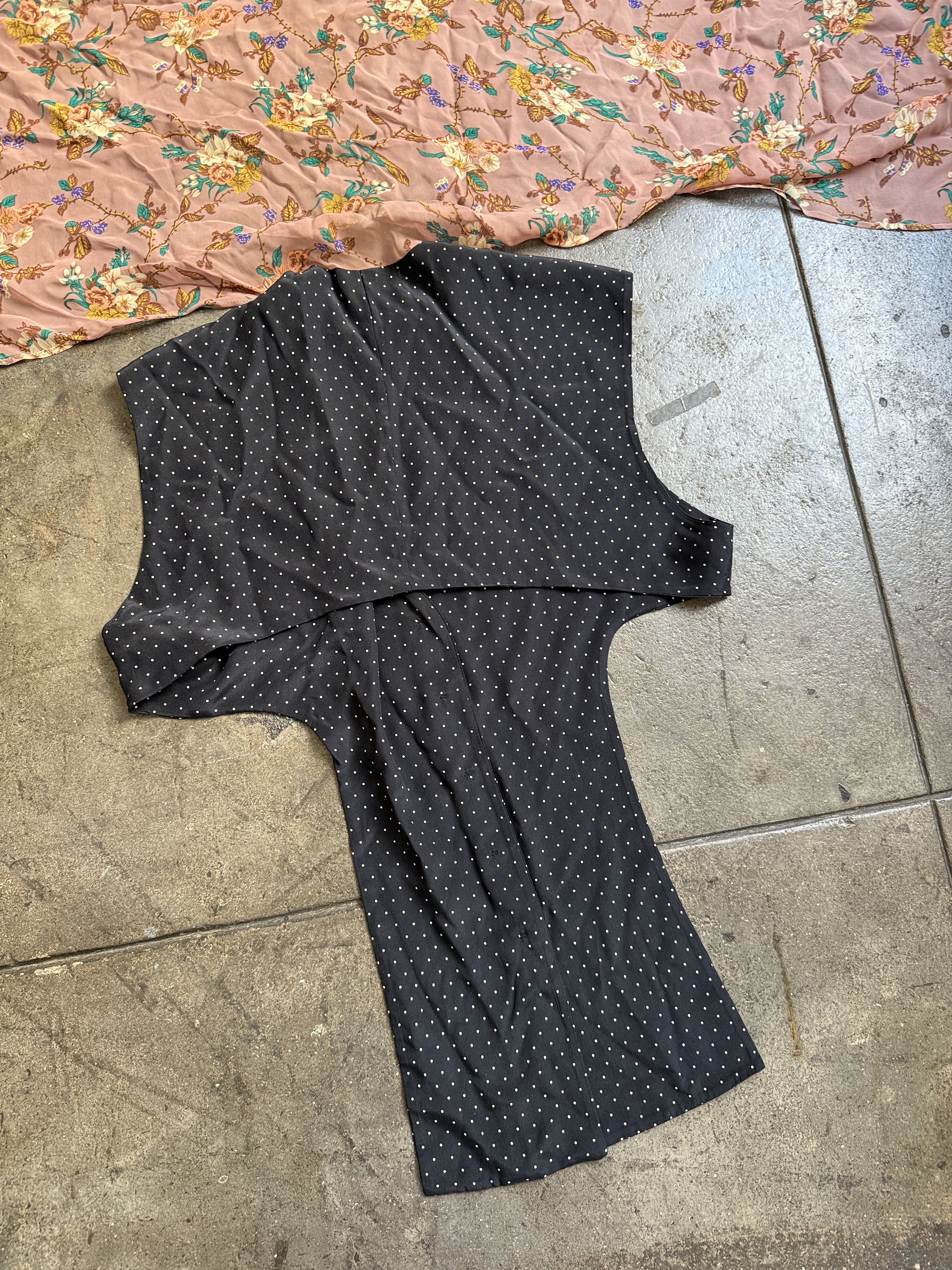 Dolce & Gabbana 1995 100% Silk top and attached Scarf Dolce Top w/ Size L / US 10 / IT 46 - 6 Thumbnail