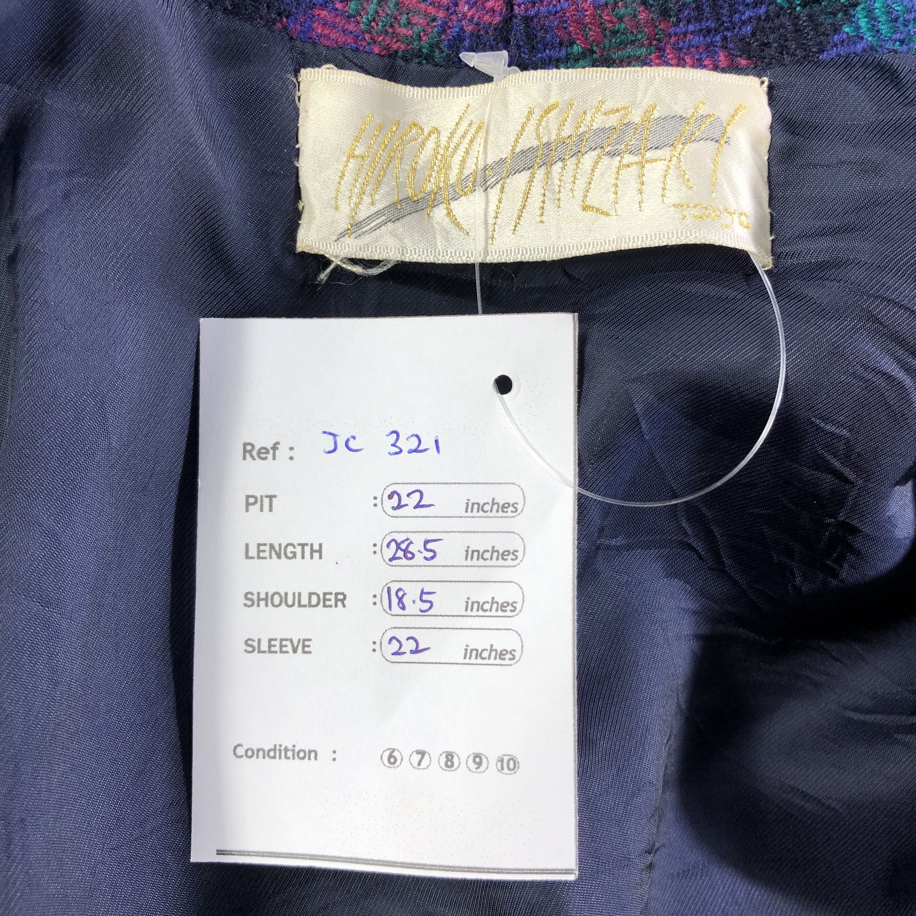 Japanese Brand Vintage Japanese Brand Plaid Blazer Coat Jacket -JC321 Size US M / EU 48-50 / 2 - 5 Thumbnail
