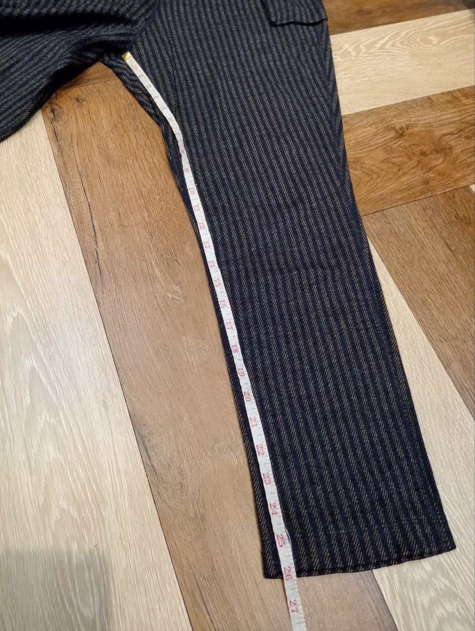 45rpm 45RPM JAPAN STRIPED WOOL SWEATPANTS Size US 29 - 10 Thumbnail