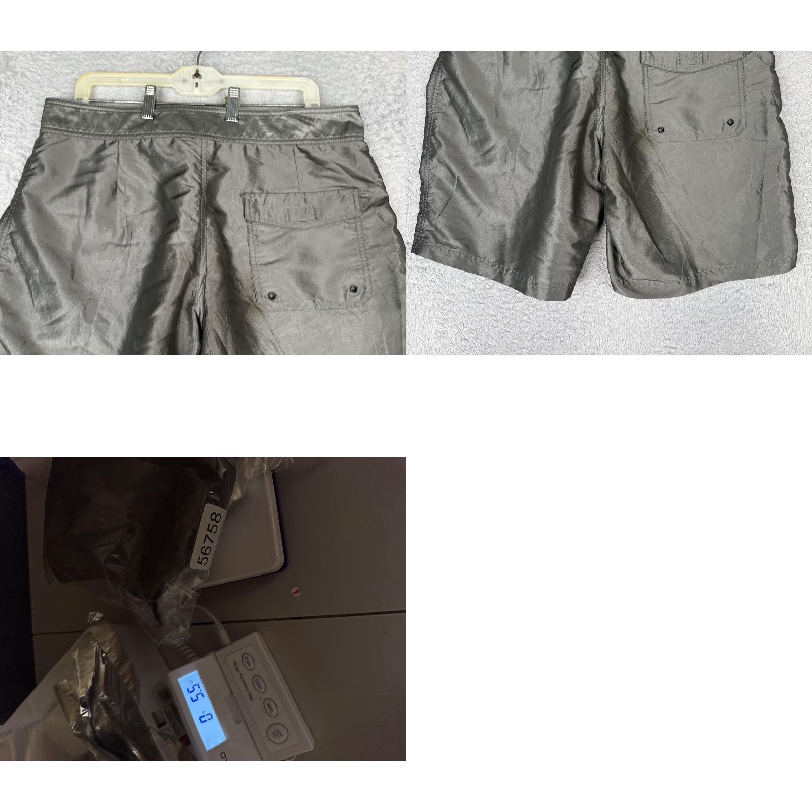 The North Face The North Face Shorts Mens 34 Gray Nylon Quick Dry 9 Inseam Bermuda Casual Outdoor Summer Pockets Drawstring Mens Size US 34 / EU 50 - 9 Thumbnail
