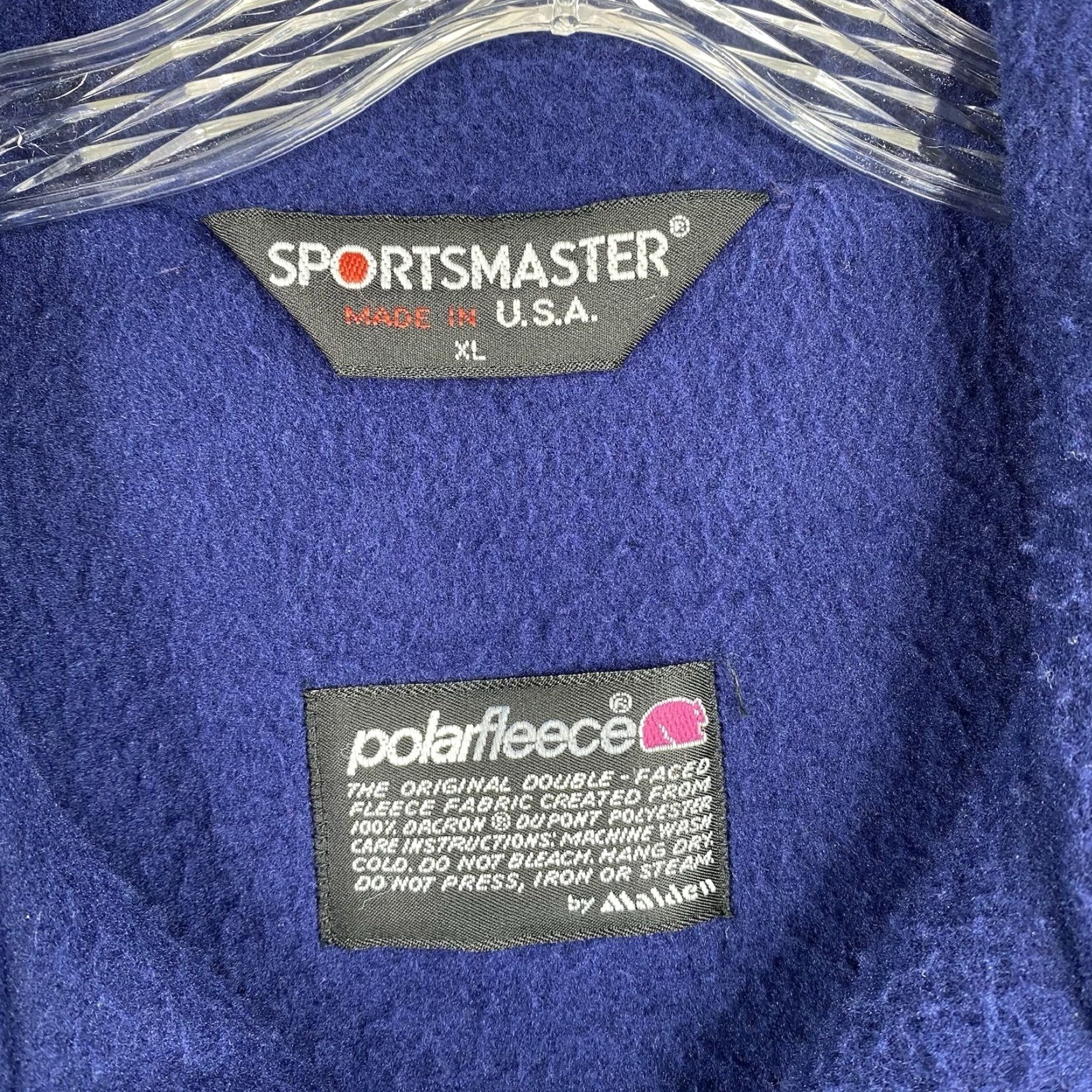 Vintage VTG Sportsmaster Jacket Mens XL Turquoise Blue Bomber Jacket Stripes Logo Zipper Full Zip Pockets Cars Theme Office/Travel Casual Size US XL / EU 56 / 4 - 6 Thumbnail