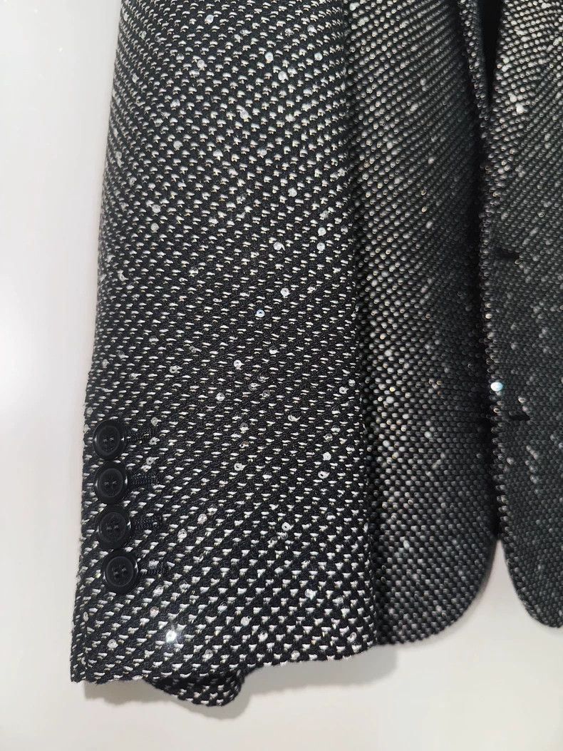 Saint Laurent Paris Saint laurent paris Sequined blazer 2506-Nextarrow Size L / US 10 / IT 46 - 3 Thumbnail