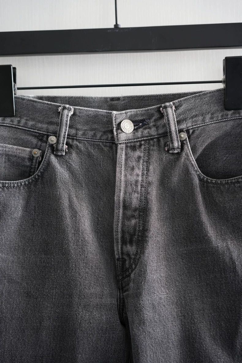 Yohji Yamamoto Yohji Yamamoto Yohji Yamamoto Vintage Washed Denim Pants Size US 32 / EU 48 - 3 Thumbnail