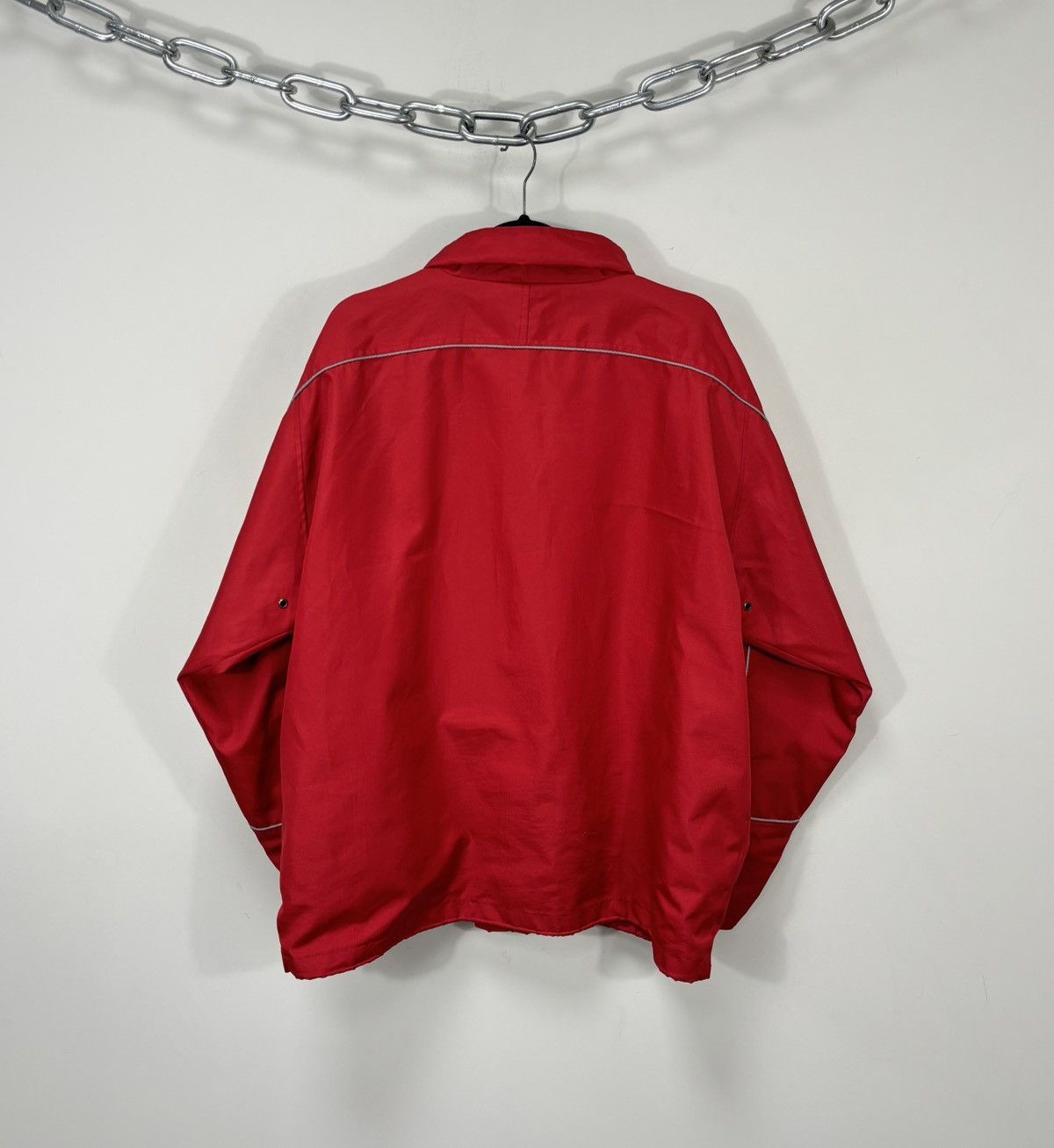 Ferrari Ferrari F1 Team Printer Men’s Red Windbreaker Racing Jacket Size US XL / EU 56 / 4 - 2 Thumbnail