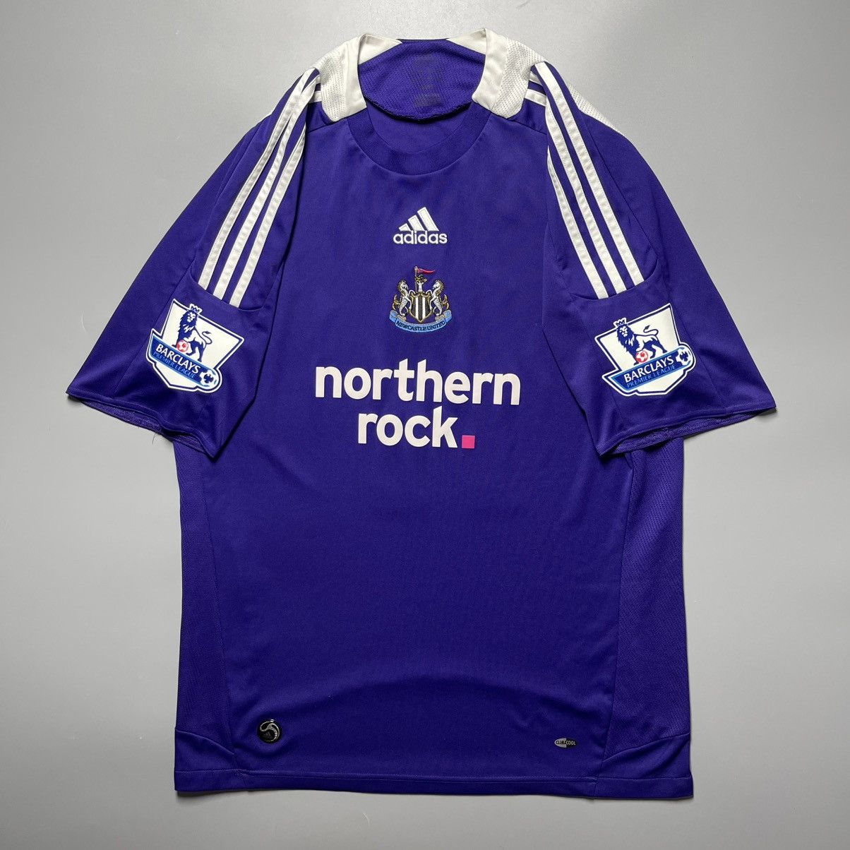 Adidas NEWCASTLE ADIDAS 2008/2009 FOOTBALL AWAY JERSEY #11 DUFF Size US M / EU 48-50 / 2 - 2 Thumbnail