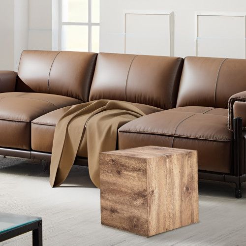 Designer × Homemade Square Stool & Coffee Tables,15.7 Inch sofa End Table, Mid C Size US L / EU 52-54 / 3 - 7 Thumbnail