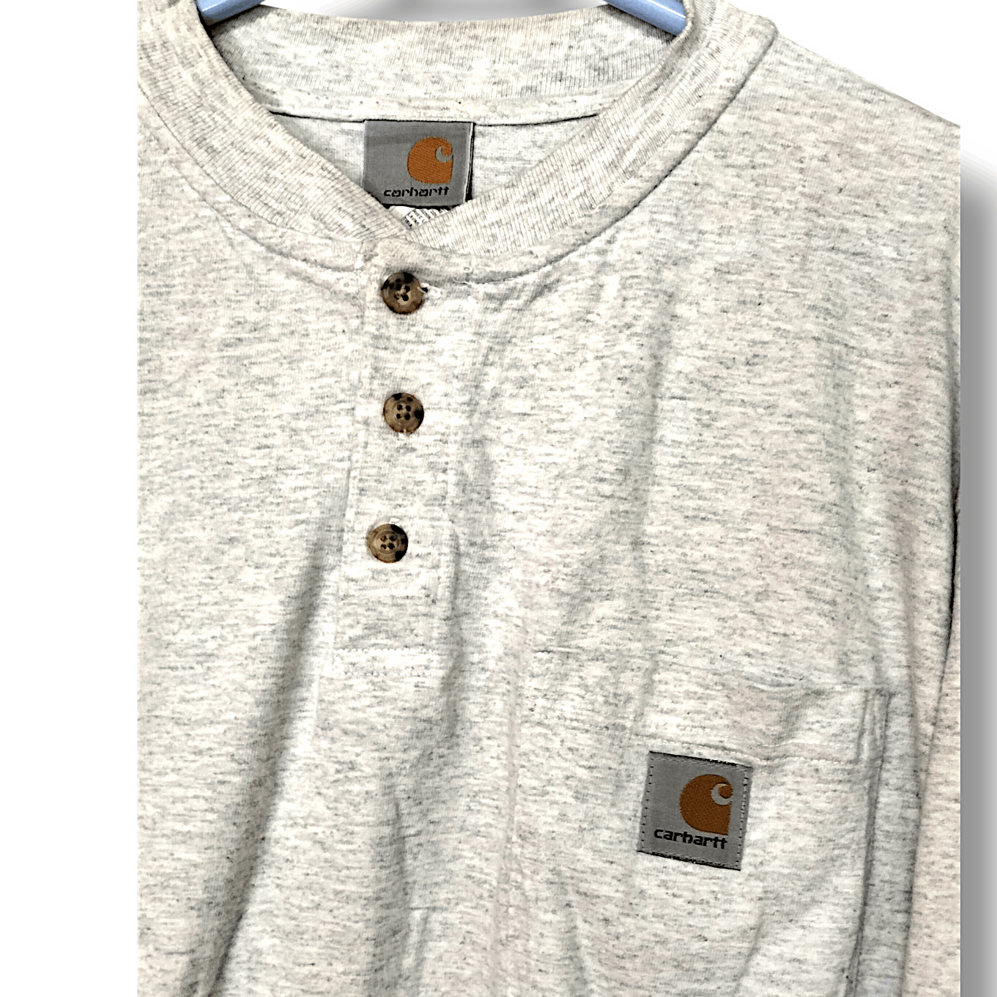 Carhartt Vintage Carhartt Pocket tee Long sleeve Size US XL / EU 56 / 4 - 3 Thumbnail
