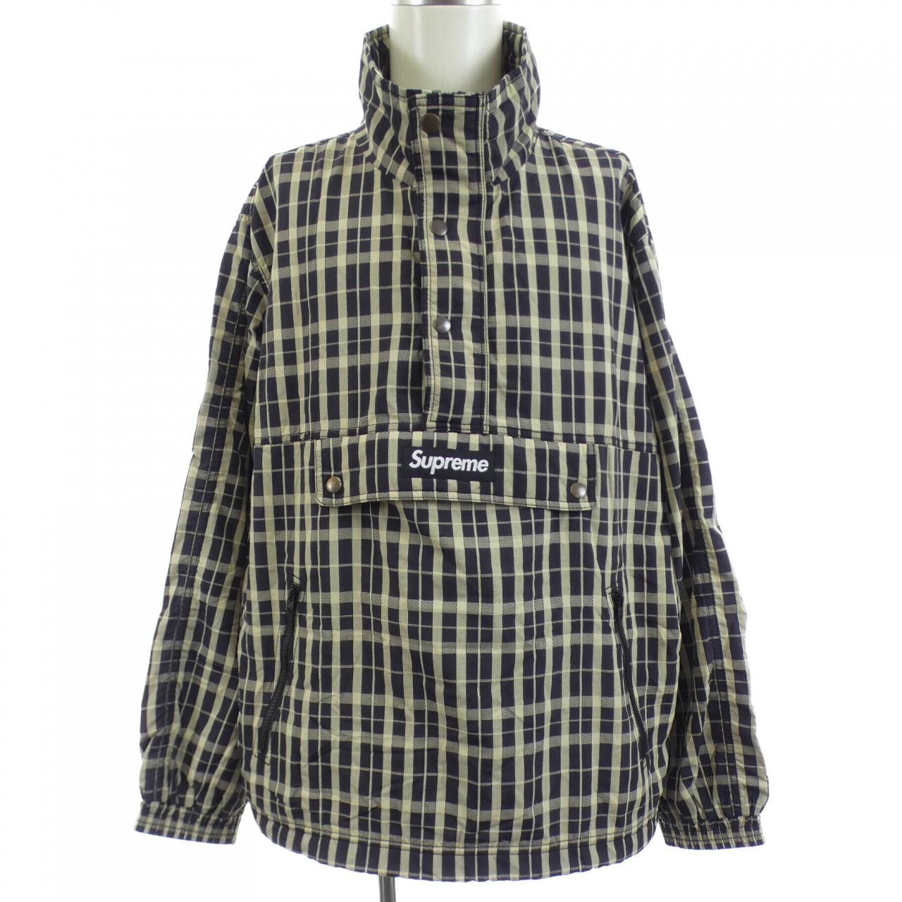 Supreme Supreme Supreme Nylon Plaid Pullover Jacket Textile Outerwear NylonPlaidPullover DUTY FREE for USA Size ONE SIZE - 1 Thumbnail