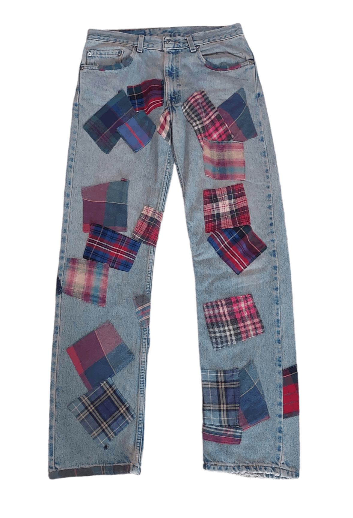 Levi's Vintage Clothing Levis Custom patchwork Size 31 Size US 31 - 1 Thumbnail
