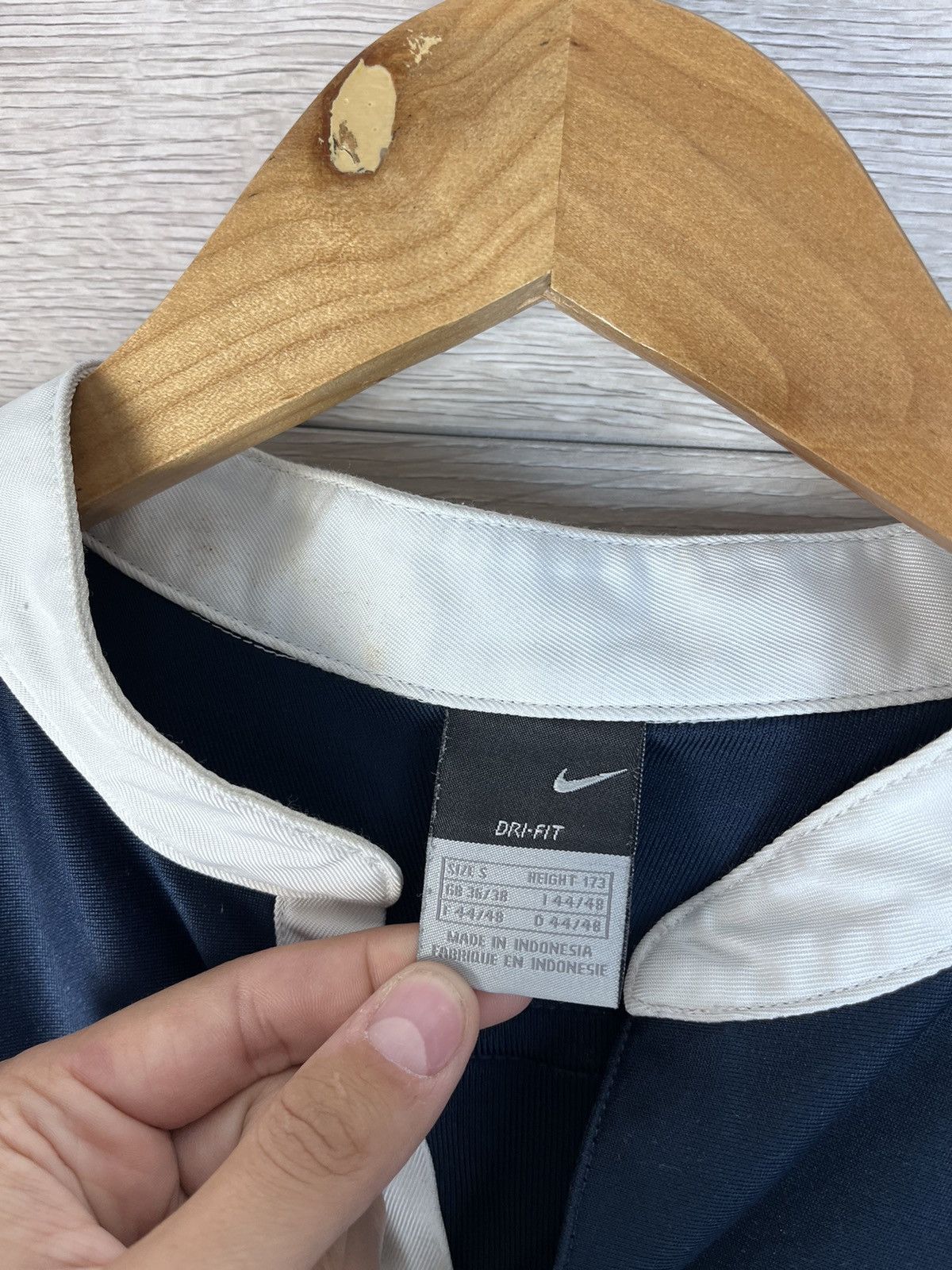 Nike Vintage men's rugby polo Nike Turner 90s drill size S Size US S / EU 44-46 / 1 - 5 Thumbnail