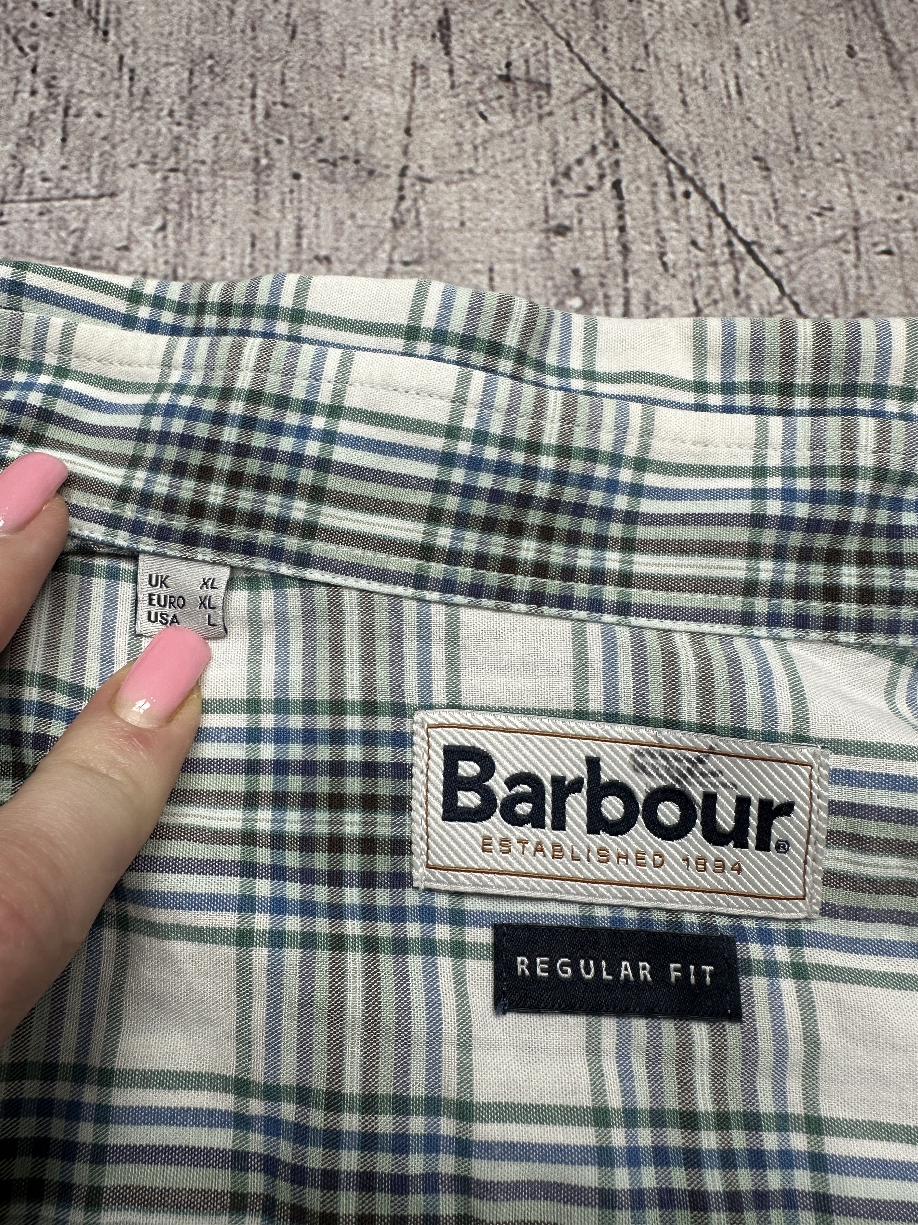 Barbour Barbour Vintage Mens Long Sleeve Shirt Size US XL / EU 56 / 4 - 4 Thumbnail