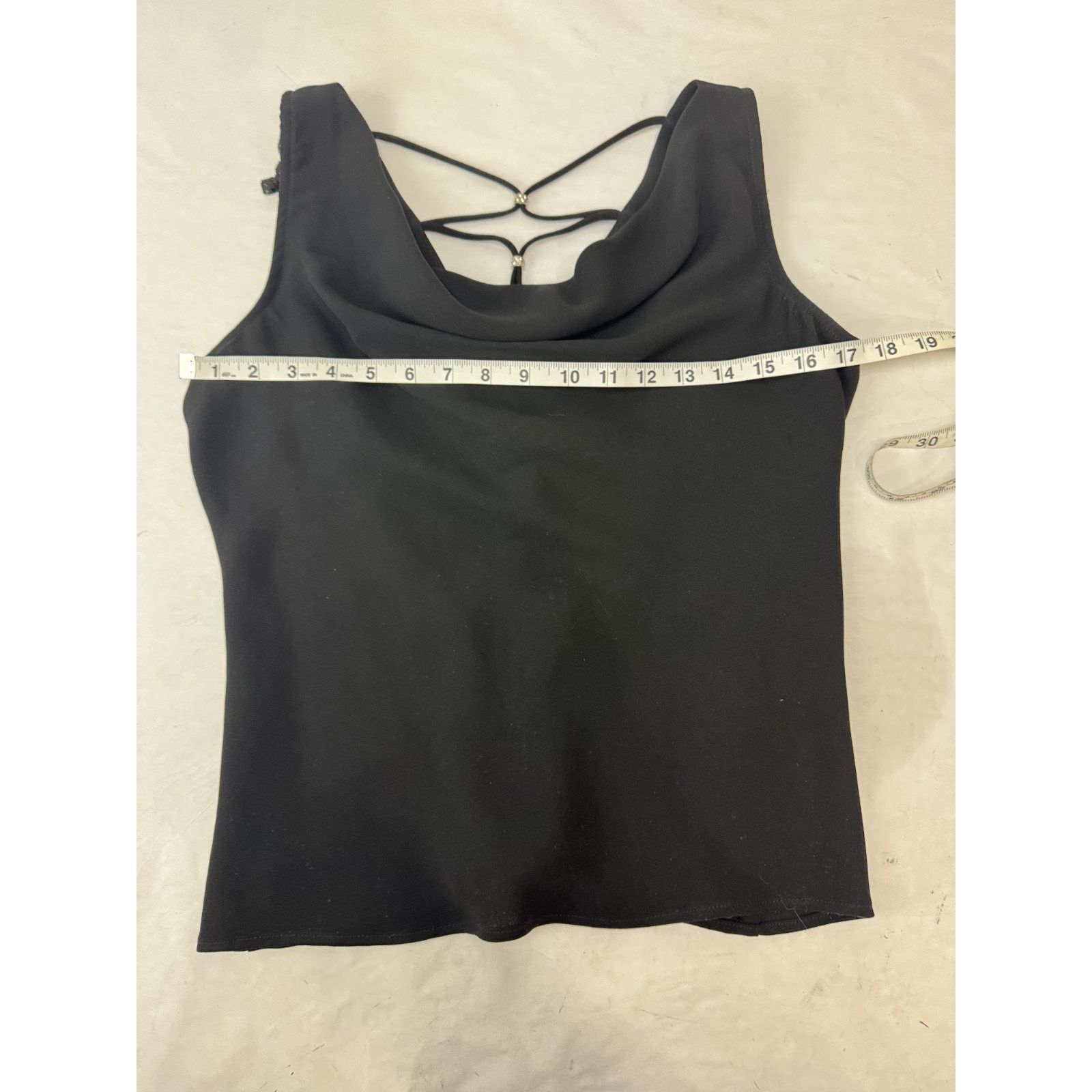 Other Vintage Y2K Whimsigoth Top Strappy Dress Barn Size 8 Black Size M / US 6-8 / IT 42-44 - 5 Thumbnail