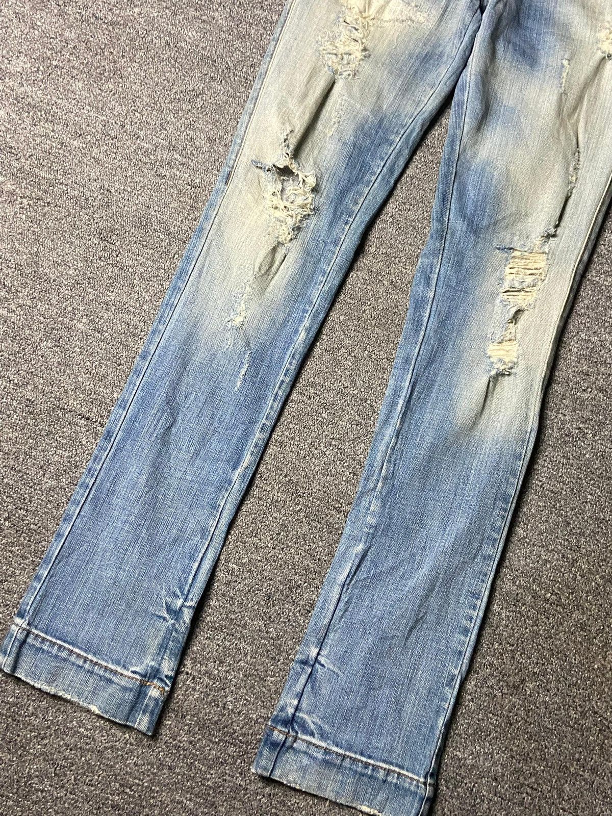 Miss Sixty Miss Sixty Collection Distressed Ripped Jeans (153) Size 30" / US 8 / IT 44 - 10 Thumbnail