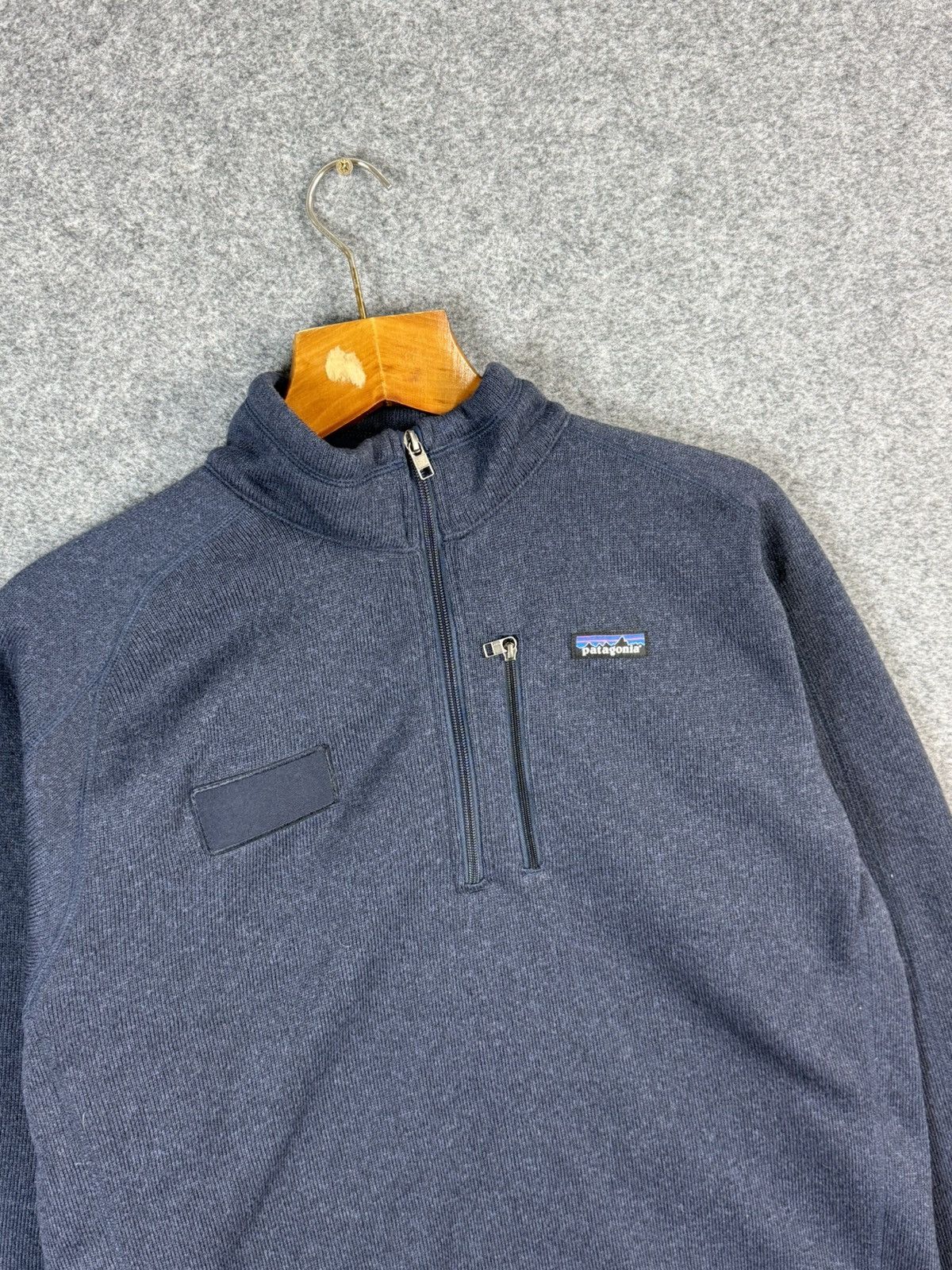 Patagonia Patagonia Navy Blue 1/3 zip men’s fleece jacket size L Size US L / EU 52-54 / 3 - 2 Thumbnail
