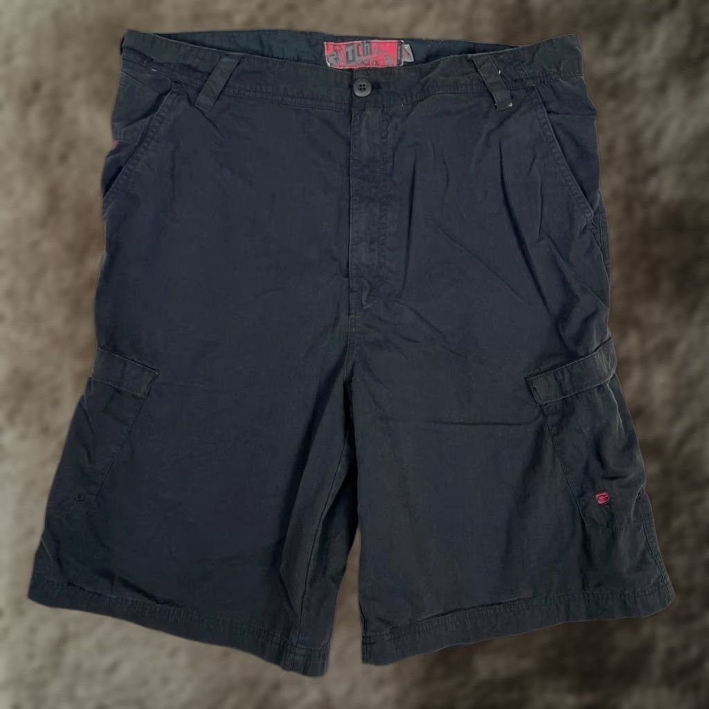 Gotcha VINTAGE Gotcha Cargo Shorts Mens 34 Black Cotton Canvas Utility Surf Y2K Size US 34 / EU 50 - 1 Thumbnail