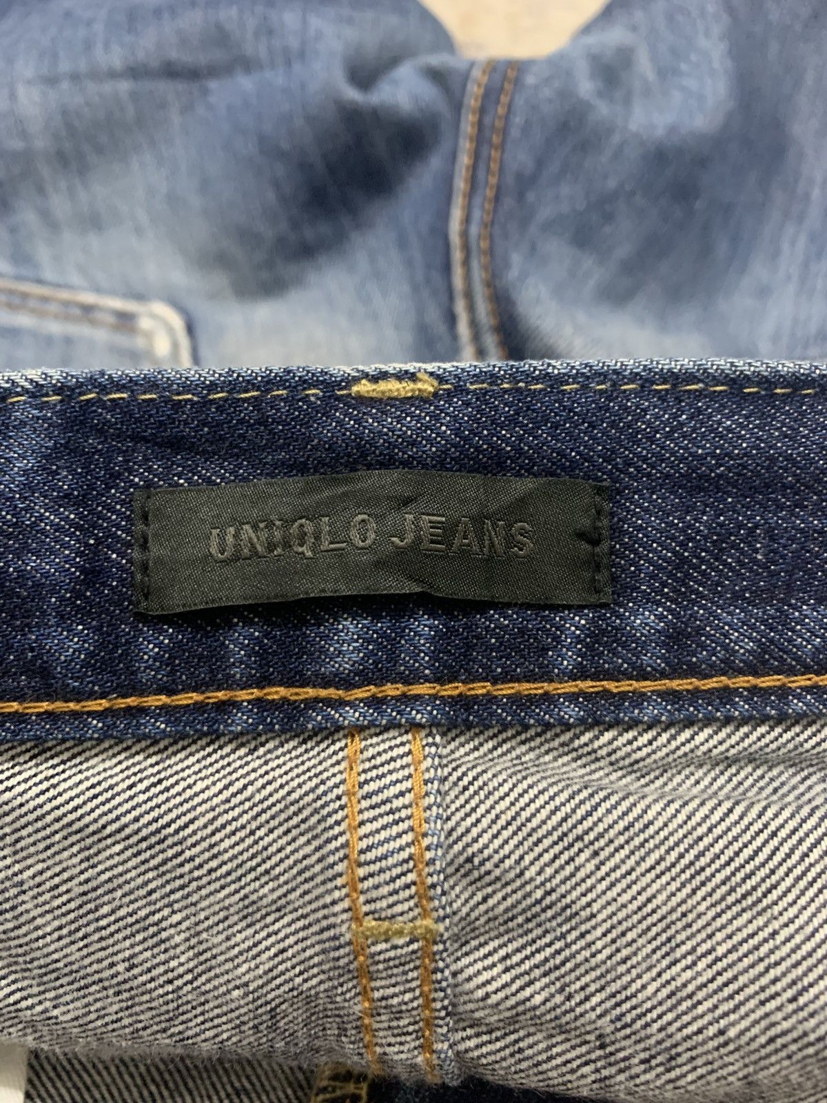 Japanese Brand Vintage Uniqlo Rusty Claw Mark Japanese Denim Jeans Size US 32 / EU 48 - 10 Thumbnail