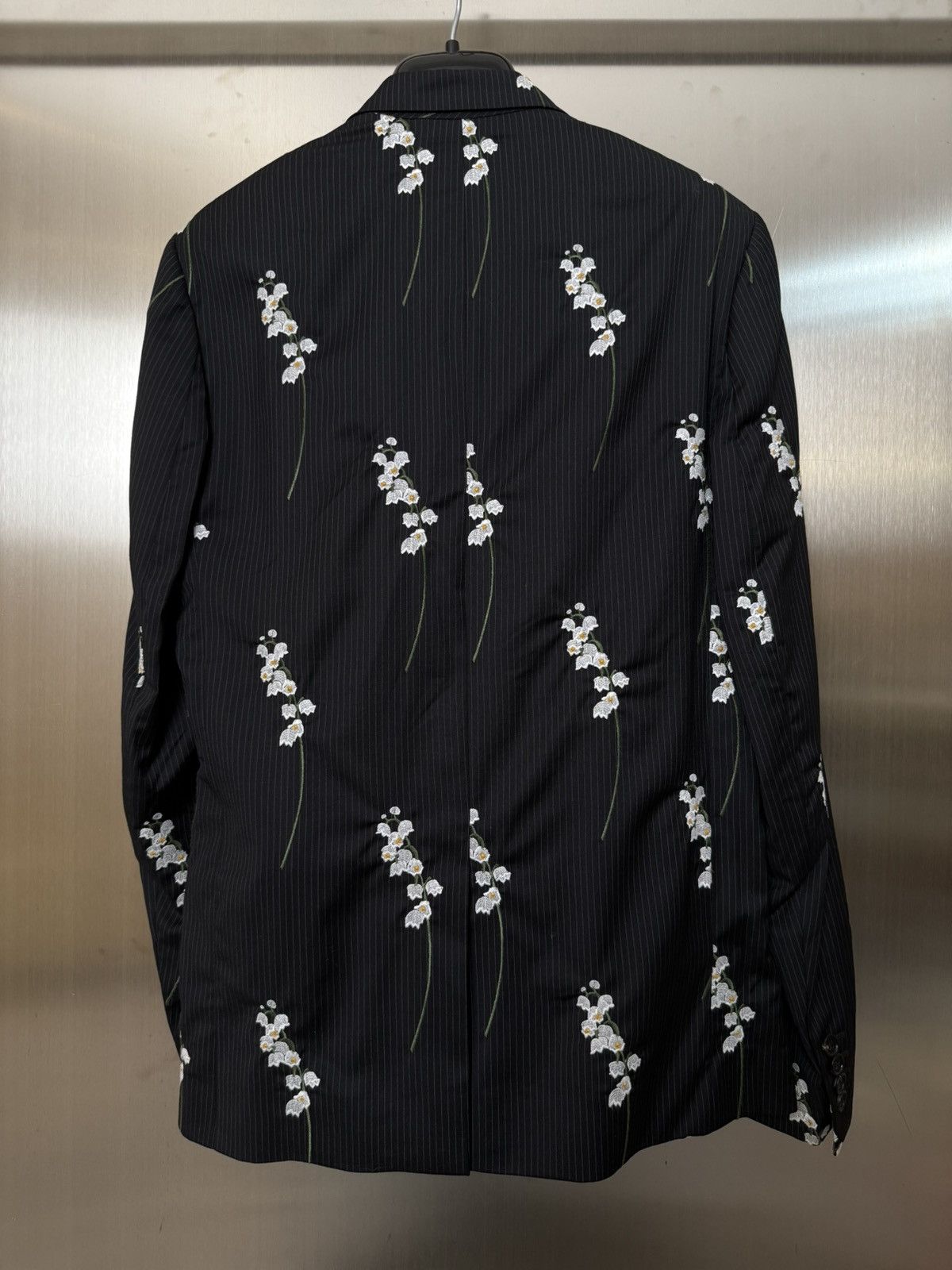 Dior Dior FW14 lily of Valley embroidery blazer suit Size 44R - 2 Thumbnail