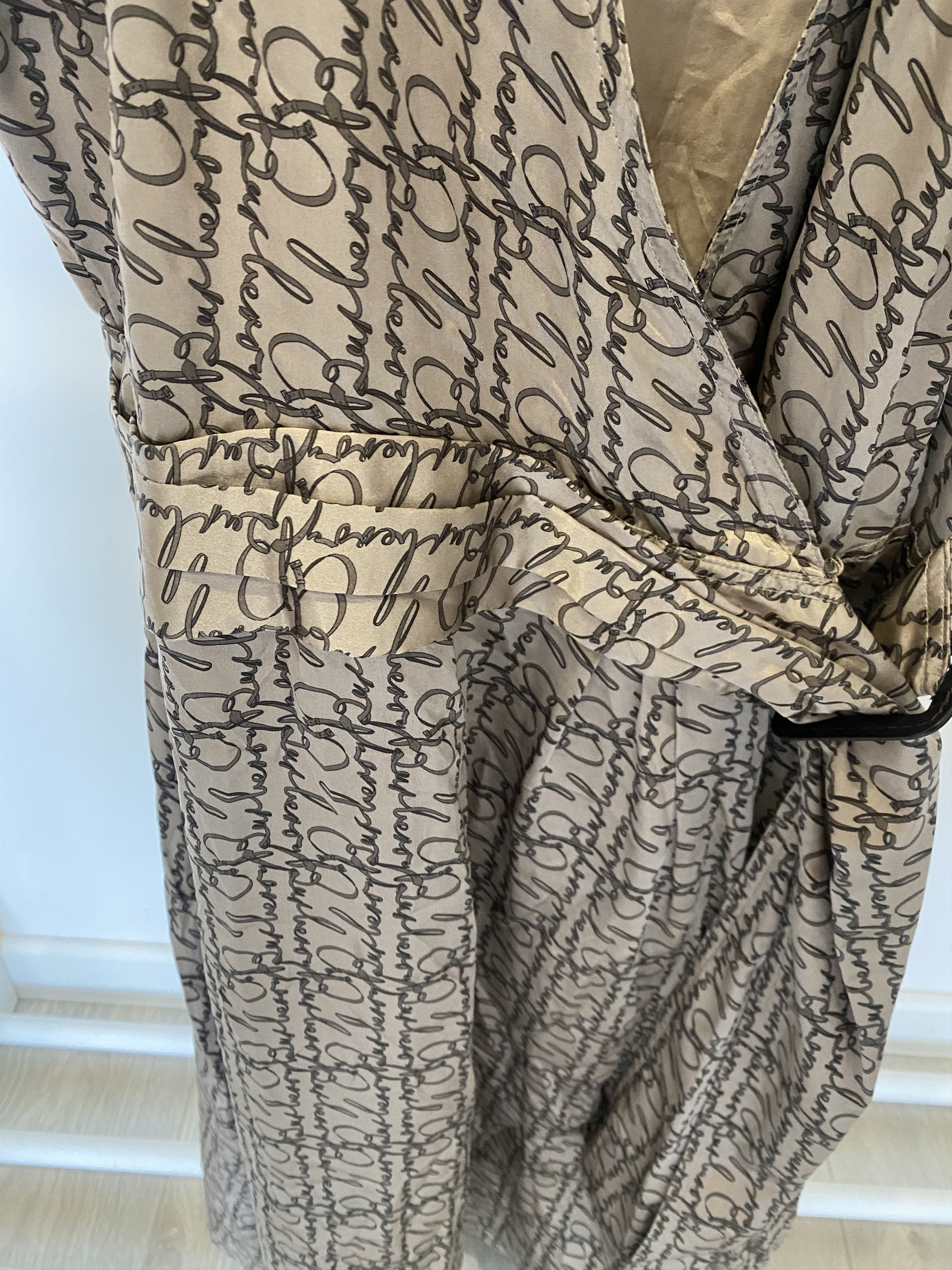 Burberry × Burberry Prorsum Burberry Monogram Ladies Silk Dress Size XS / US 0-2 / IT 36-38 - 5 Thumbnail