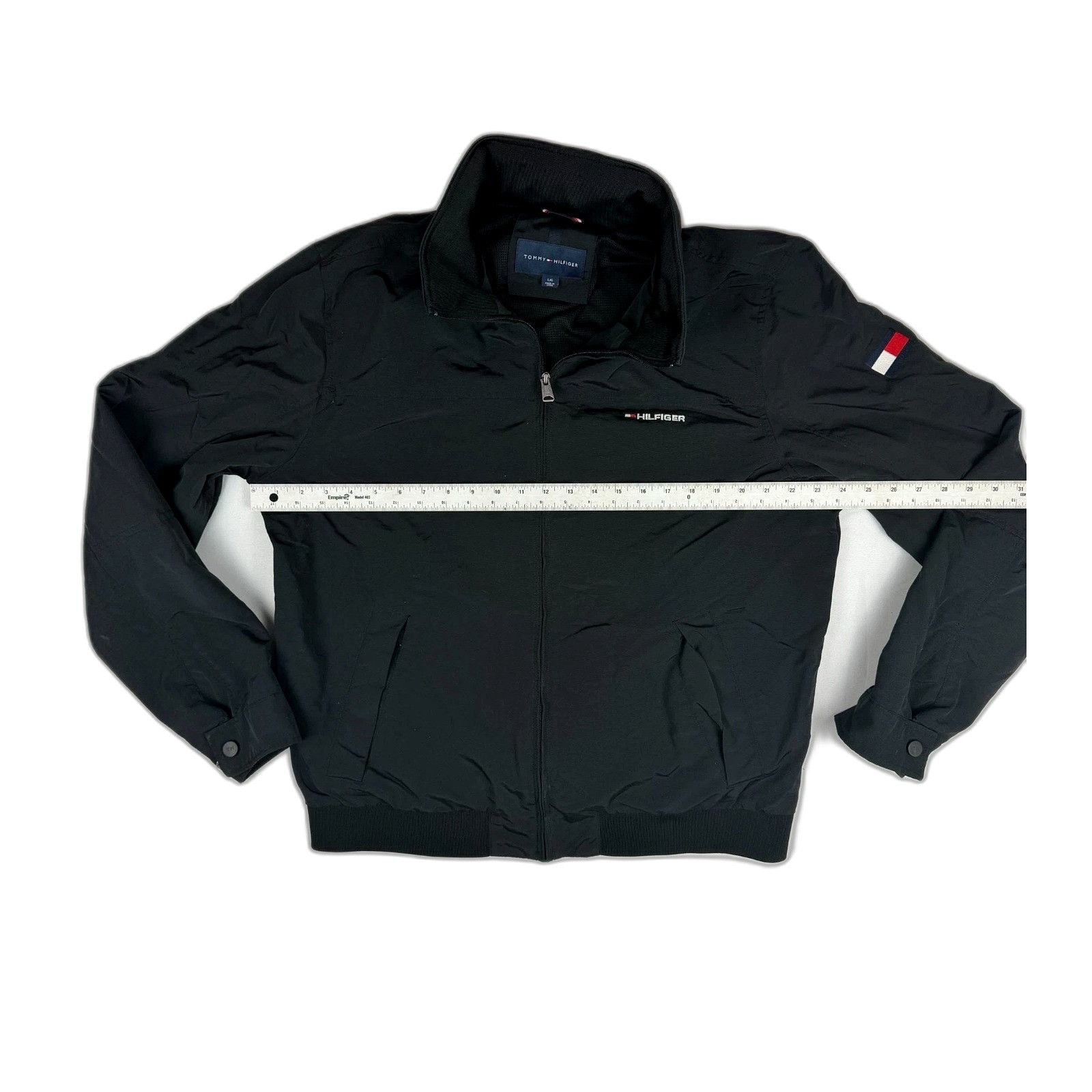 Tommy Hilfiger Tommy Hilfiger Men's L Water/Wind-Resistant Hidden Hood Sign Size US L / EU 52-54 / 3 - 5 Thumbnail