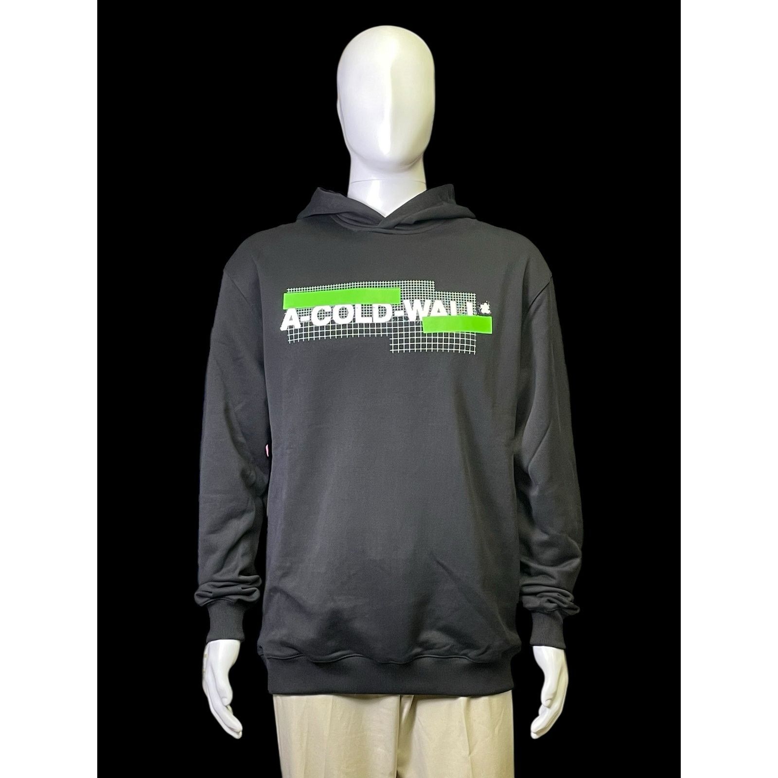 A-COLD-WALL* Rare A-Cold-Wall* Black Grid Logo Hoodie Spring/Summer 2023 Size US M / EU 48-50 / 2 - 5 Thumbnail