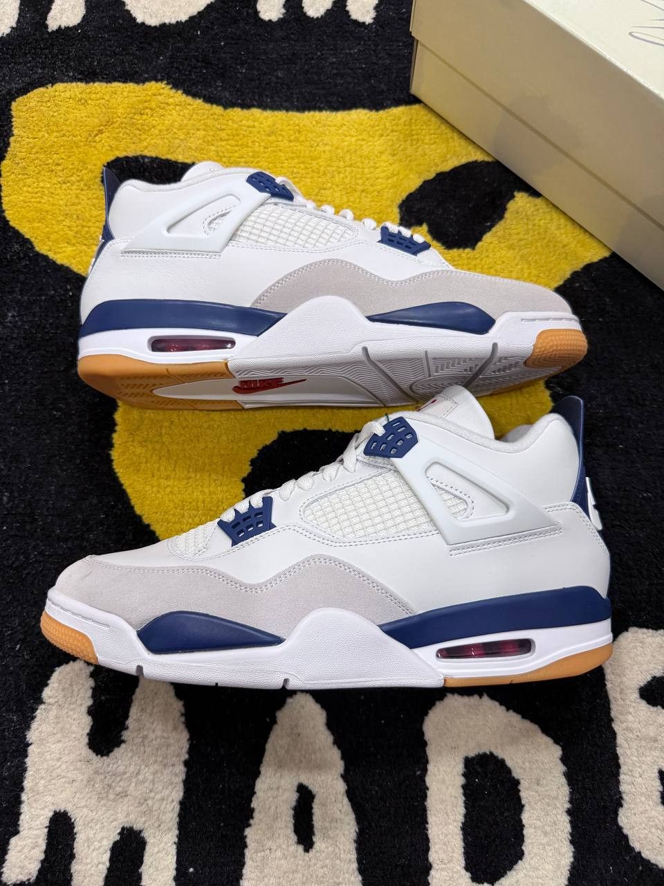 Nike Jordan 4 Retro SB Navy (2025) DR5415-100 Size US 13 / EU 46 - 2 Thumbnail