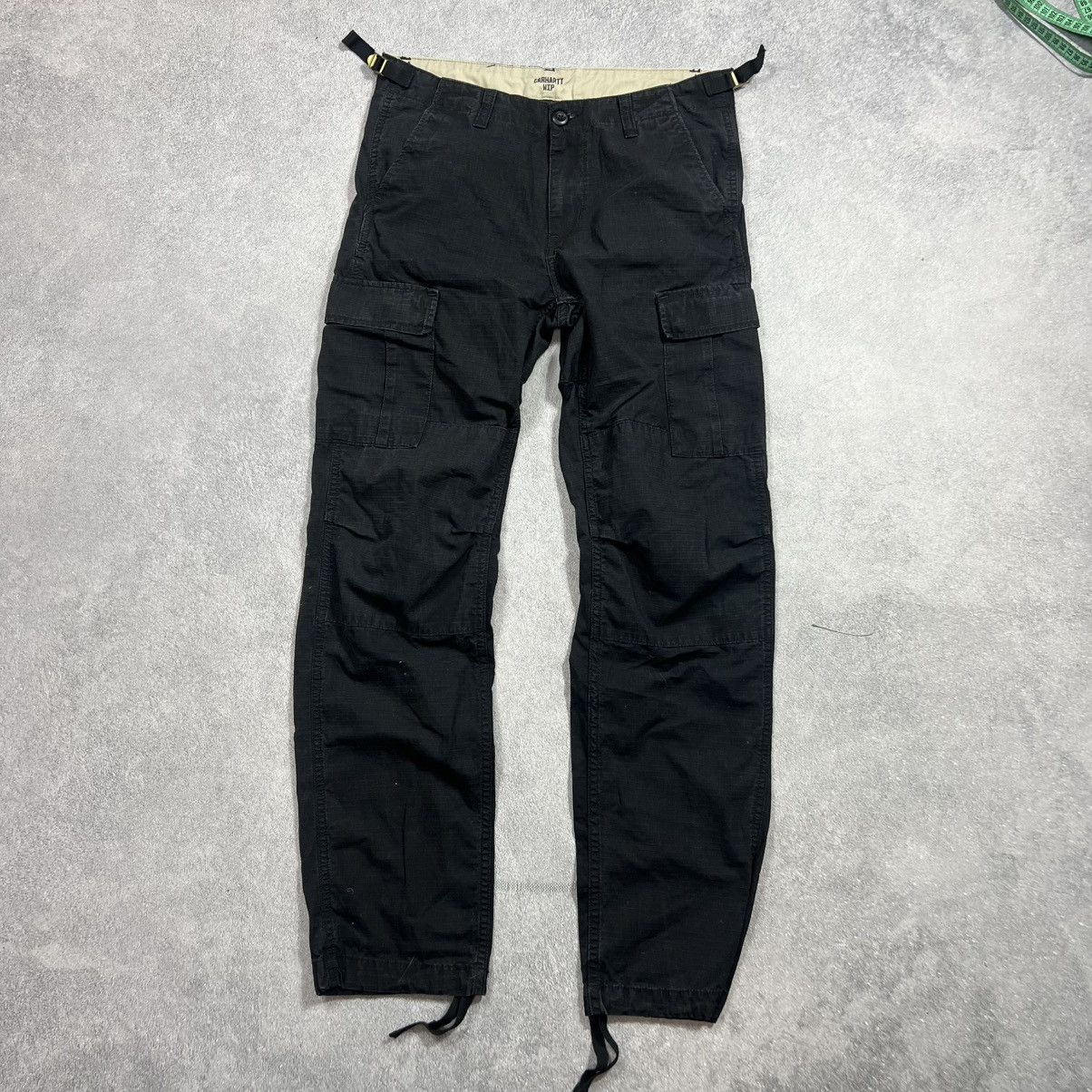 Carhartt Vintage Carhartt Cargo Green Pants Faded Thrashed HYPE Size US 28 / EU 44 - 5 Thumbnail