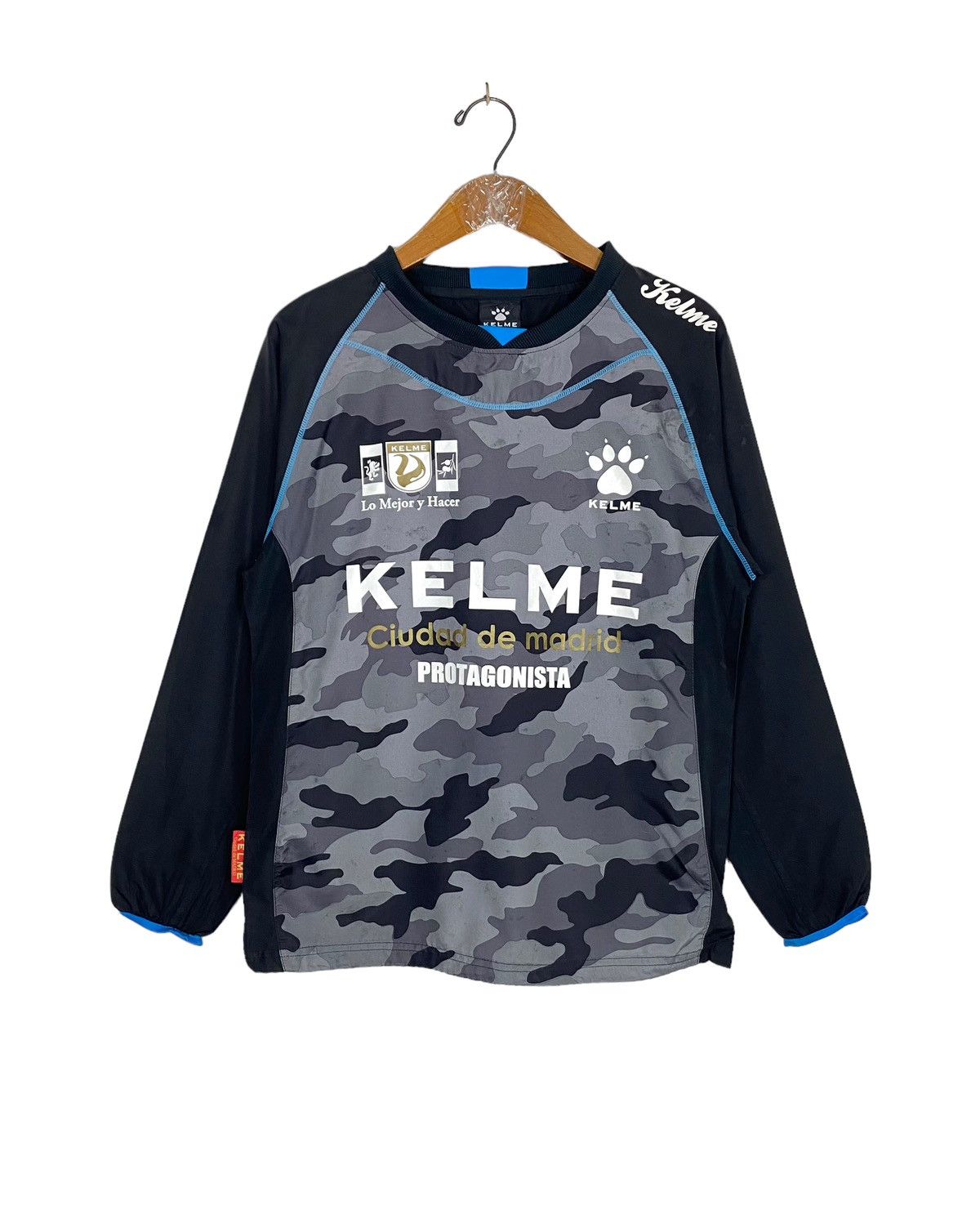 Japanese Brand Rare‼️ Kelme Camouflage Jersey Long Sleeve Size US S / EU 44-46 / 1 - 1 Thumbnail