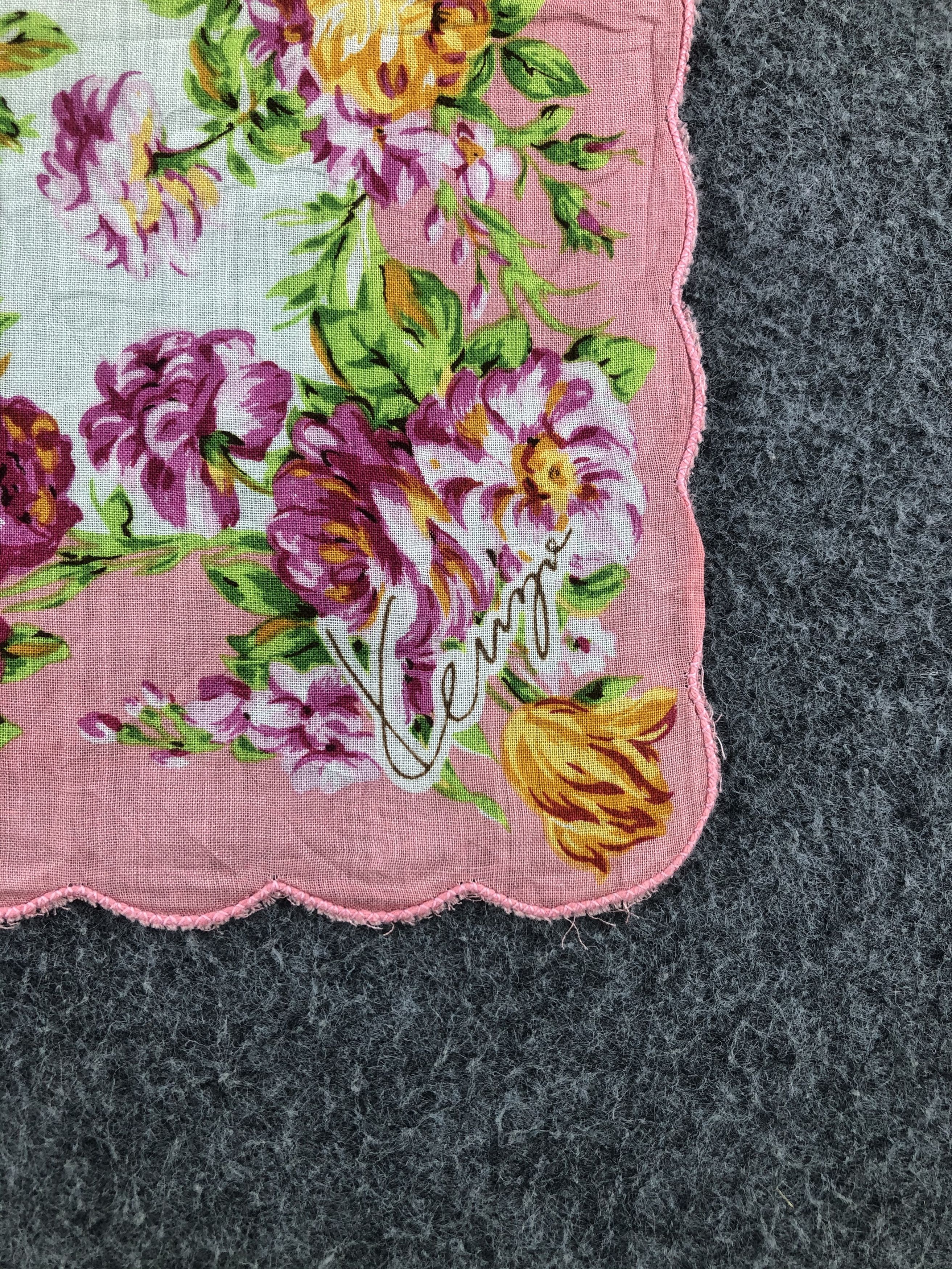 Kenzo × Vintage Kenzo Floral Handkerchief / Bandana / Neckerchief Size ONE SIZE - 5 Thumbnail