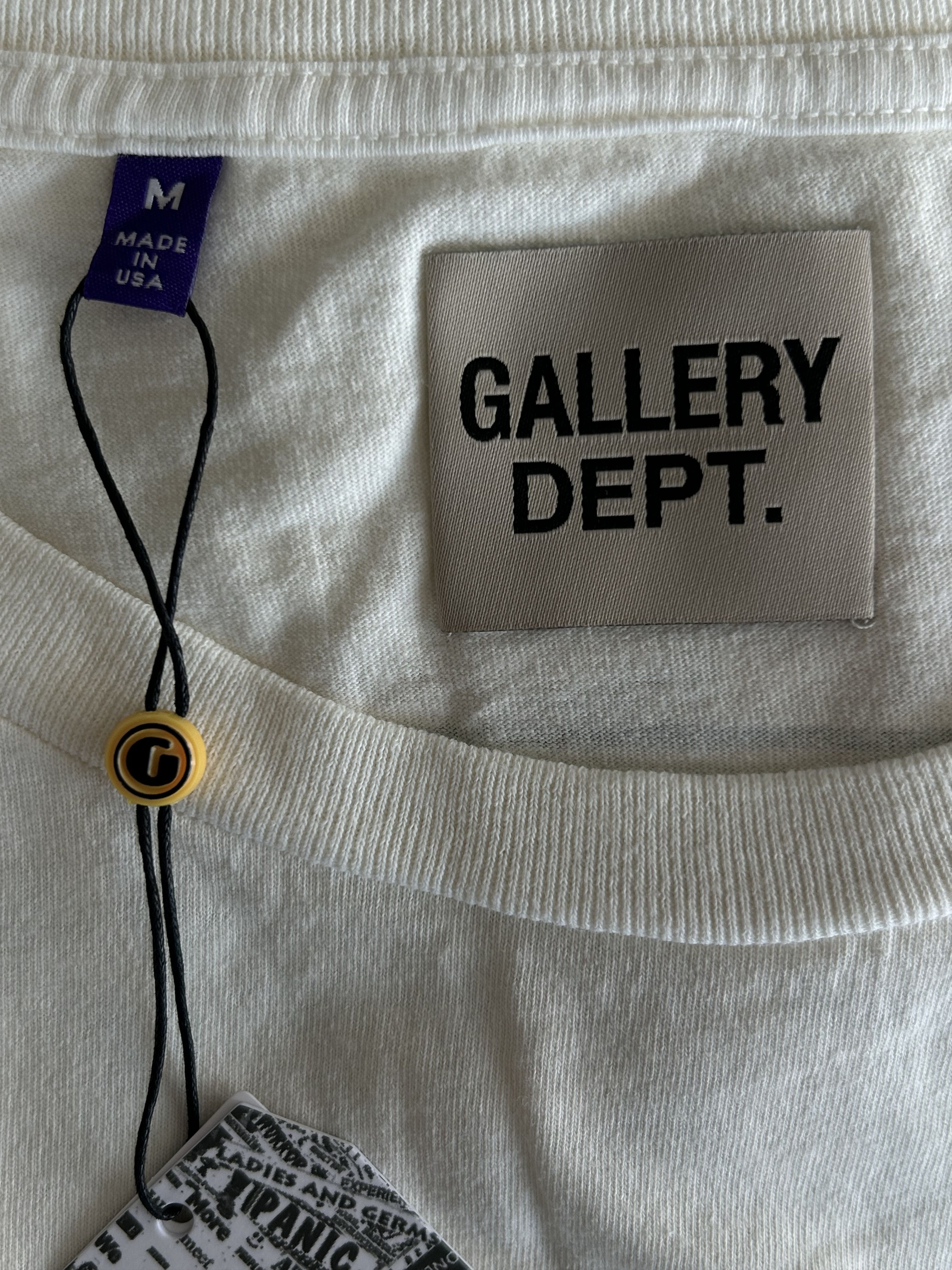 Gallery Dept. Gallery Dept Antique White Skeleton Beach Theater T-Shirt Size US XXL / EU 58 / 5 - 3 Thumbnail
