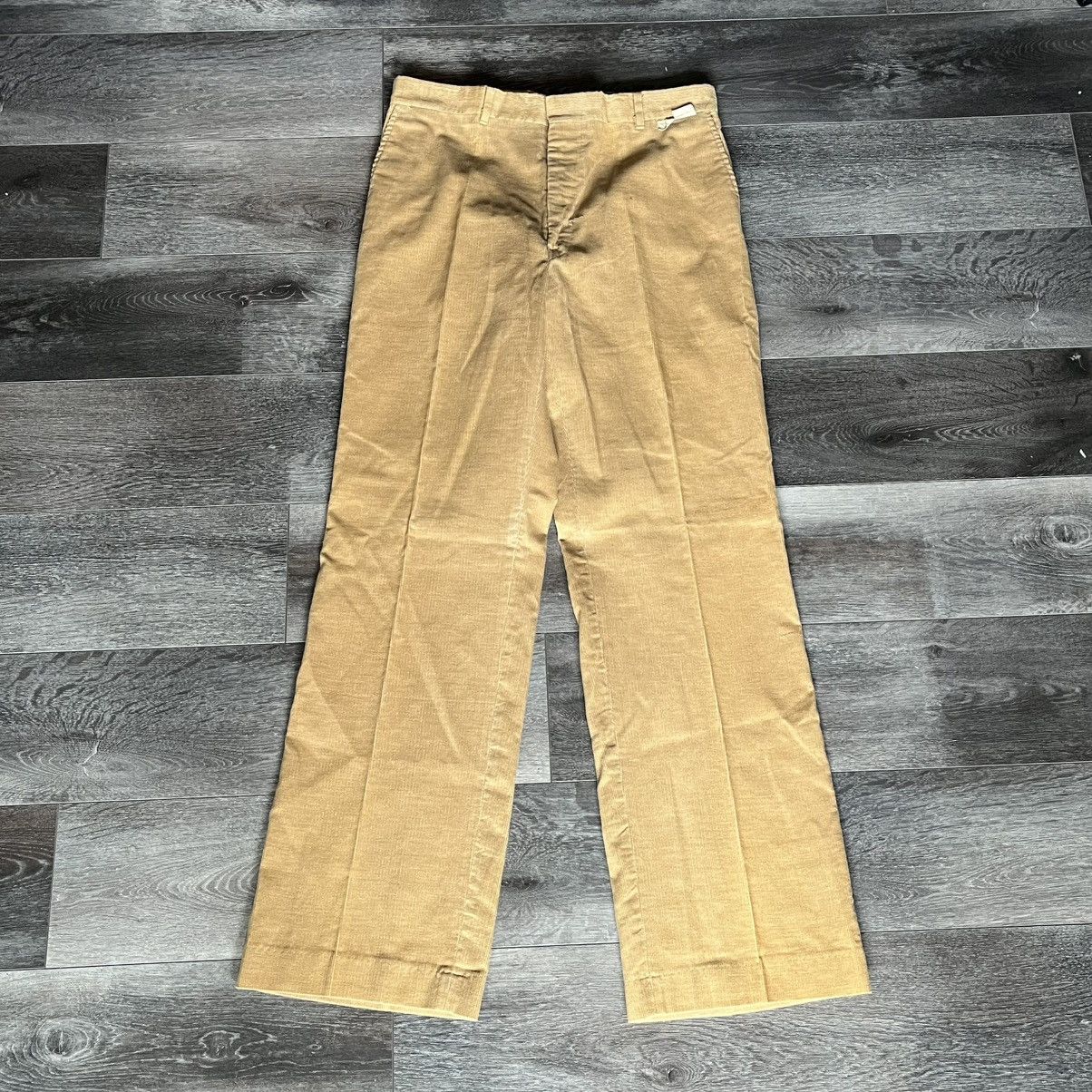 Vintage Vintage 1980s Miller & Rhoads Mansland Corduroy Pants 32x32 Size US 32 / EU 48 - 2 Thumbnail