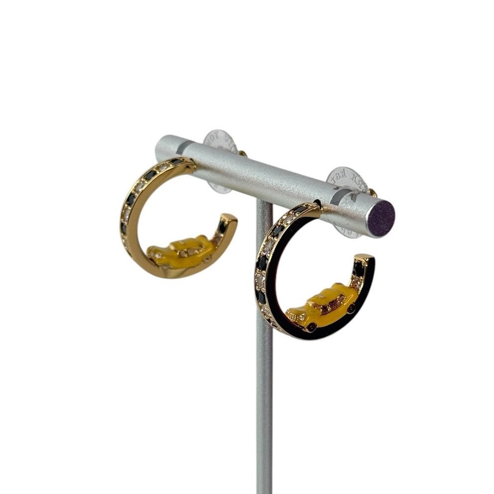 Kate Spade Kate Spade Hit The City Taxi Hoops Earrings Size ONE SIZE - 8 Thumbnail