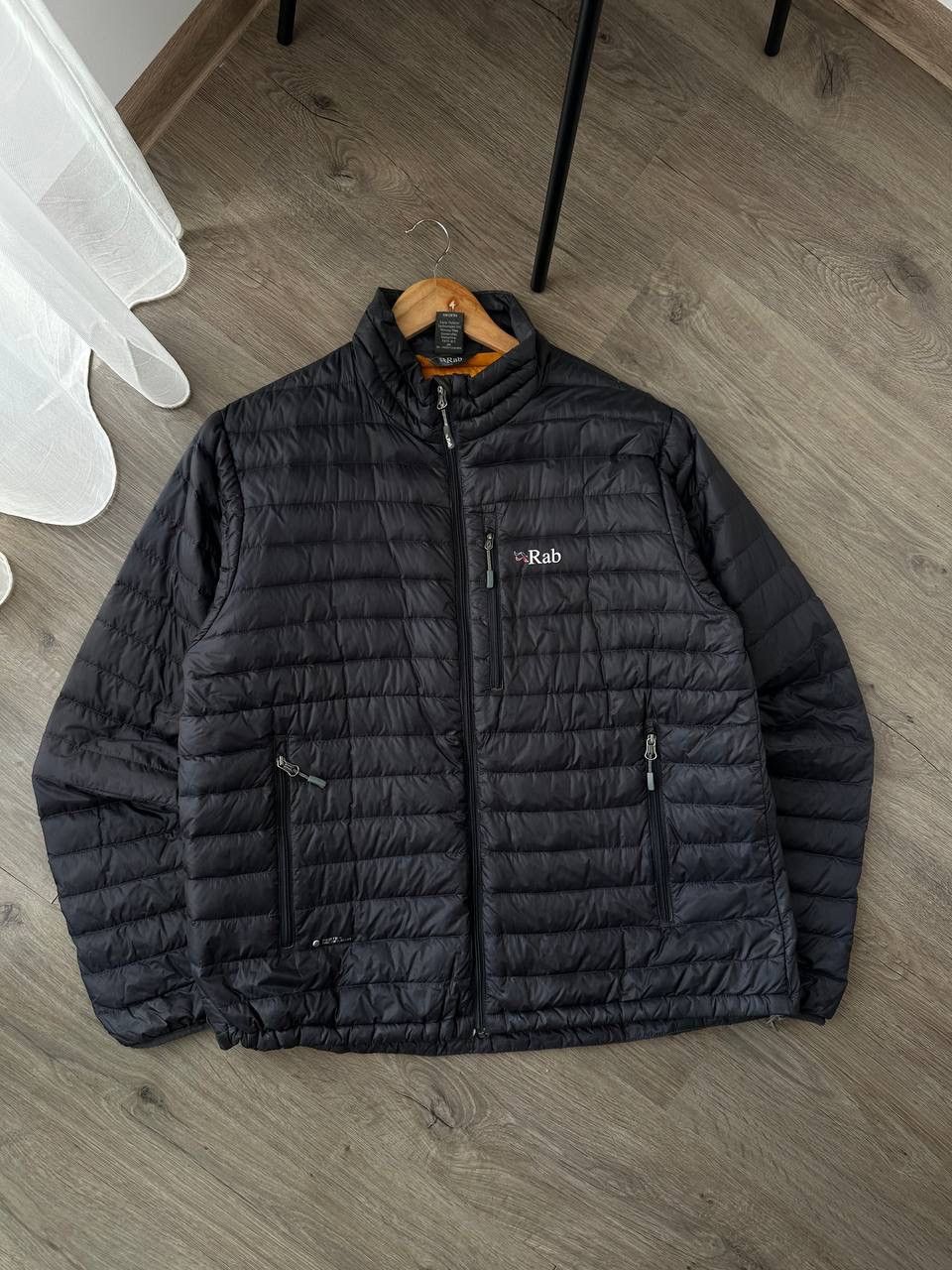 Rab × Vintage Vintage Rab Outdoor Gray Micro Down Men Jacket Size US L / EU 52-54 / 3 - 2 Thumbnail