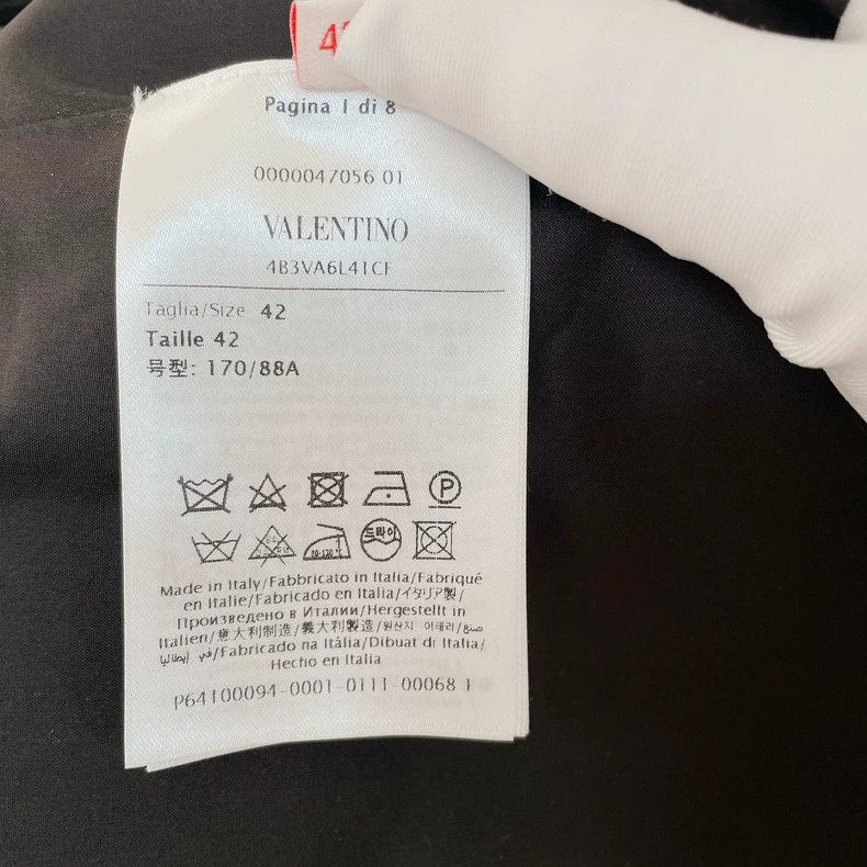 Valentino Valentino Black openwork dress Size M / US 6-8 / IT 42-44 - 9 Thumbnail