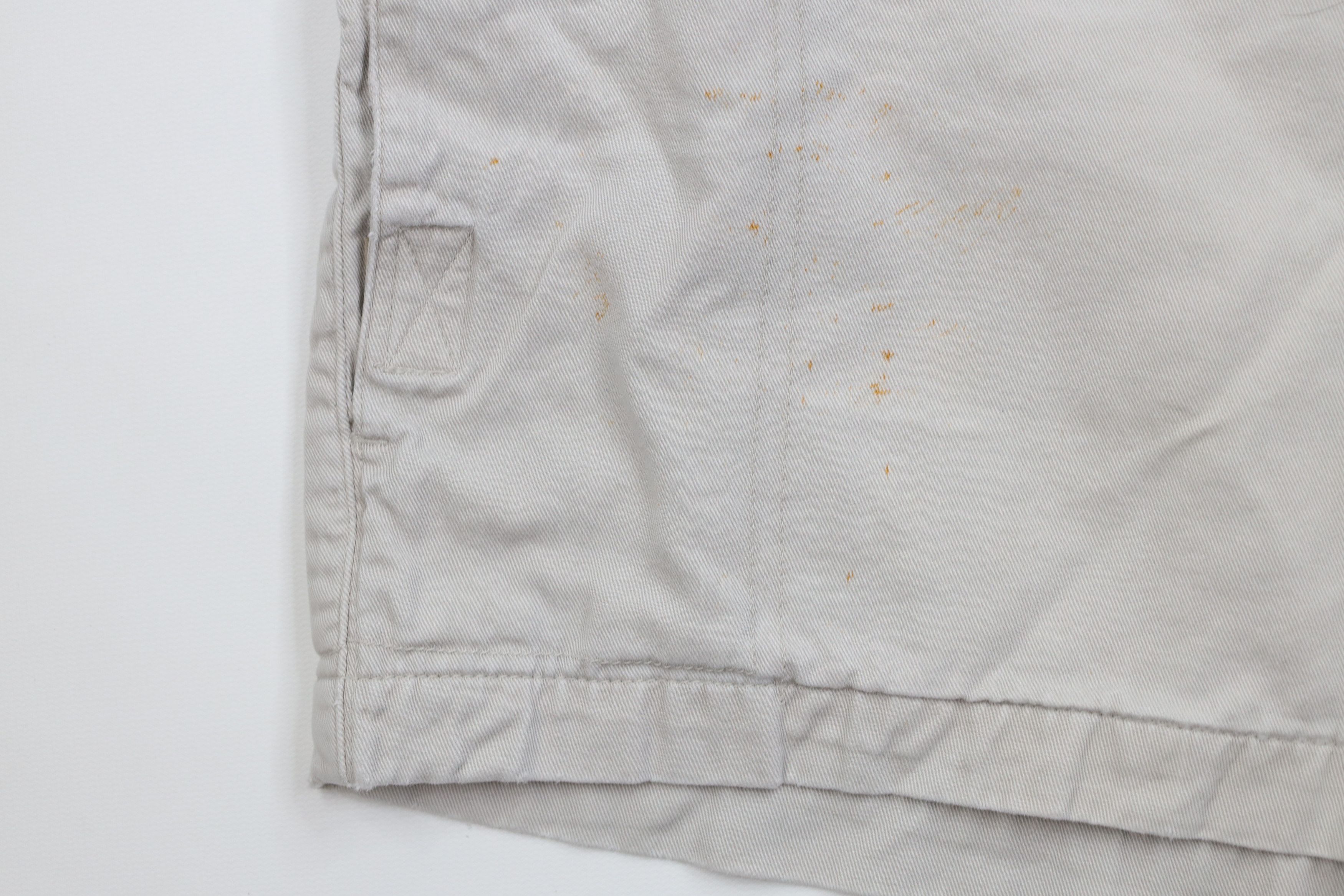 Columbia × Vintage Vintage 90s Columbia Belted Above Knee Shorts Beige Cotton Size US 36 / EU 52 - 5 Thumbnail