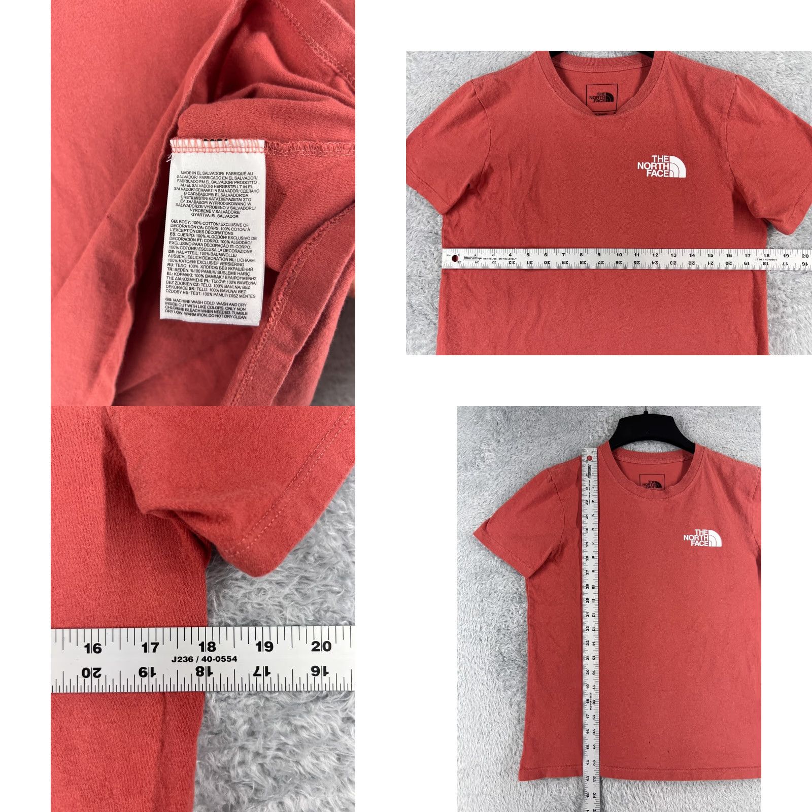 The North Face VINTAGE The North Face Shirt Women S Pink Short Sleeve Crew Neck 100% Cotton Read Size S / US 4 / IT 40 - 8 Thumbnail
