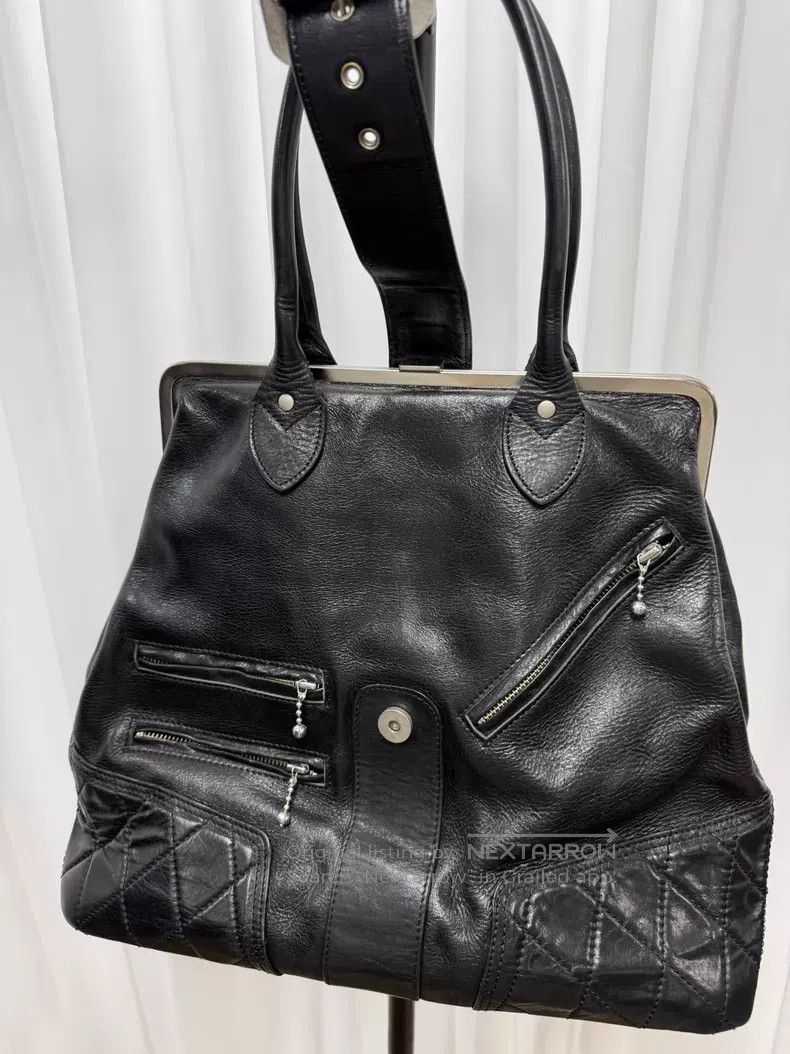 Junya Watanabe Junya Watanabe Motorcycle-style leather tote| Size ONE SIZE - 4 Thumbnail