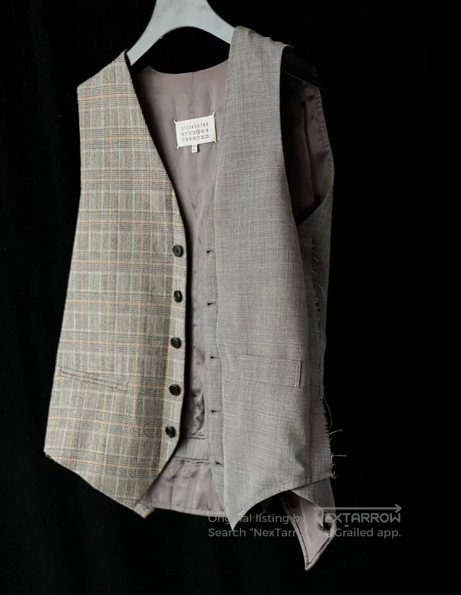 Maison Margiela Maison Margiela Deconstructed Wool Vest. Size US S / EU 44-46 / 1 - 4 Thumbnail
