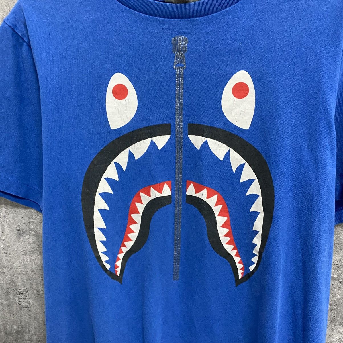 Bape BAPE Shark T-shirt A Bathing Ape Tee Big Logo Size US S / EU 44-46 / 1 - 5 Thumbnail