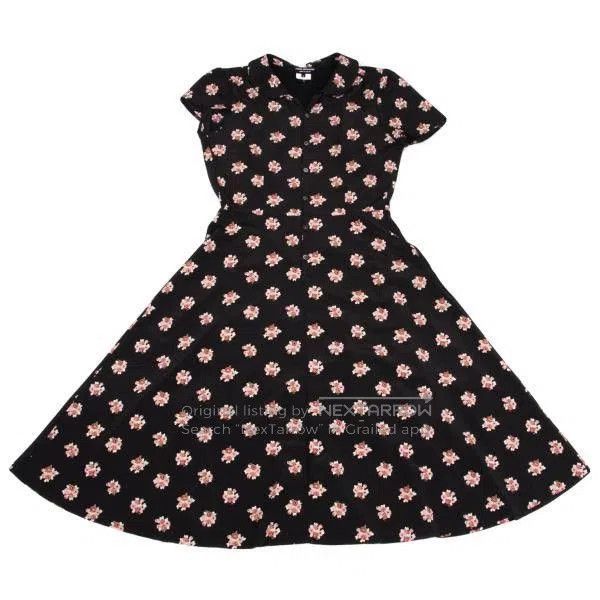 Comme des Garcons COMME des GARCONS JUNYA WATANABE Vintage Floral Dress. Size M / US 6-8 / IT 42-44 - 2 Thumbnail