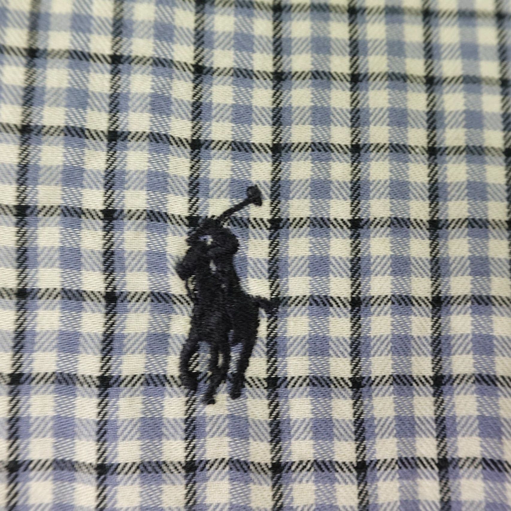 Ralph Lauren VINTAGE Ralph Lauren Button-Up Shirt Mens Large Blue Plaid Blake Pony Logo Short Sleeve Size US L / EU 52-54 / 3 - 4 Thumbnail