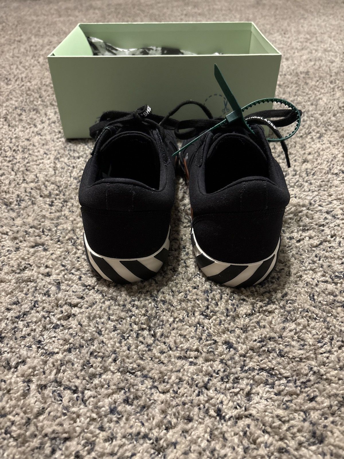 Off-White Black/White Off-white low vulcanized canvas Size US 11 / EU 44 - 5 Thumbnail