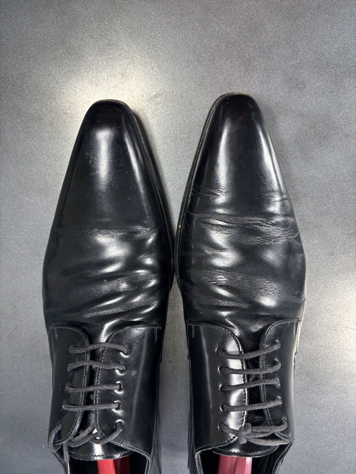 Dolce & Gabbana Vintage Dolce & Gabbana Patent Leather Pointed Toe Long 90s Size US 9.5 / EU 42-43 - 6 Thumbnail