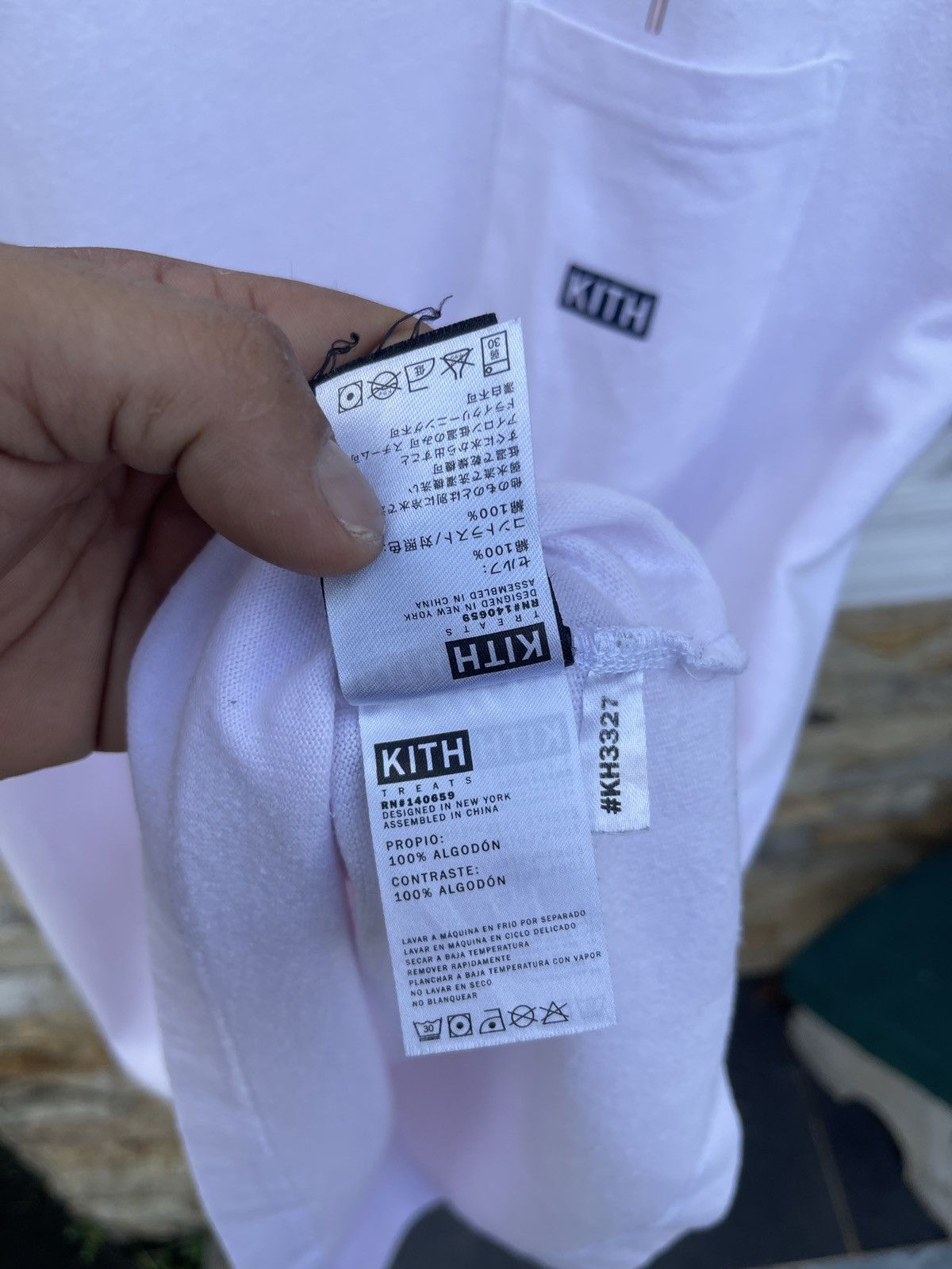 Kith LastDrop🔥Rare🔥Vtg KITH Treats Designed in New York Pocket Te Size US L / EU 52-54 / 3 - 11 Thumbnail