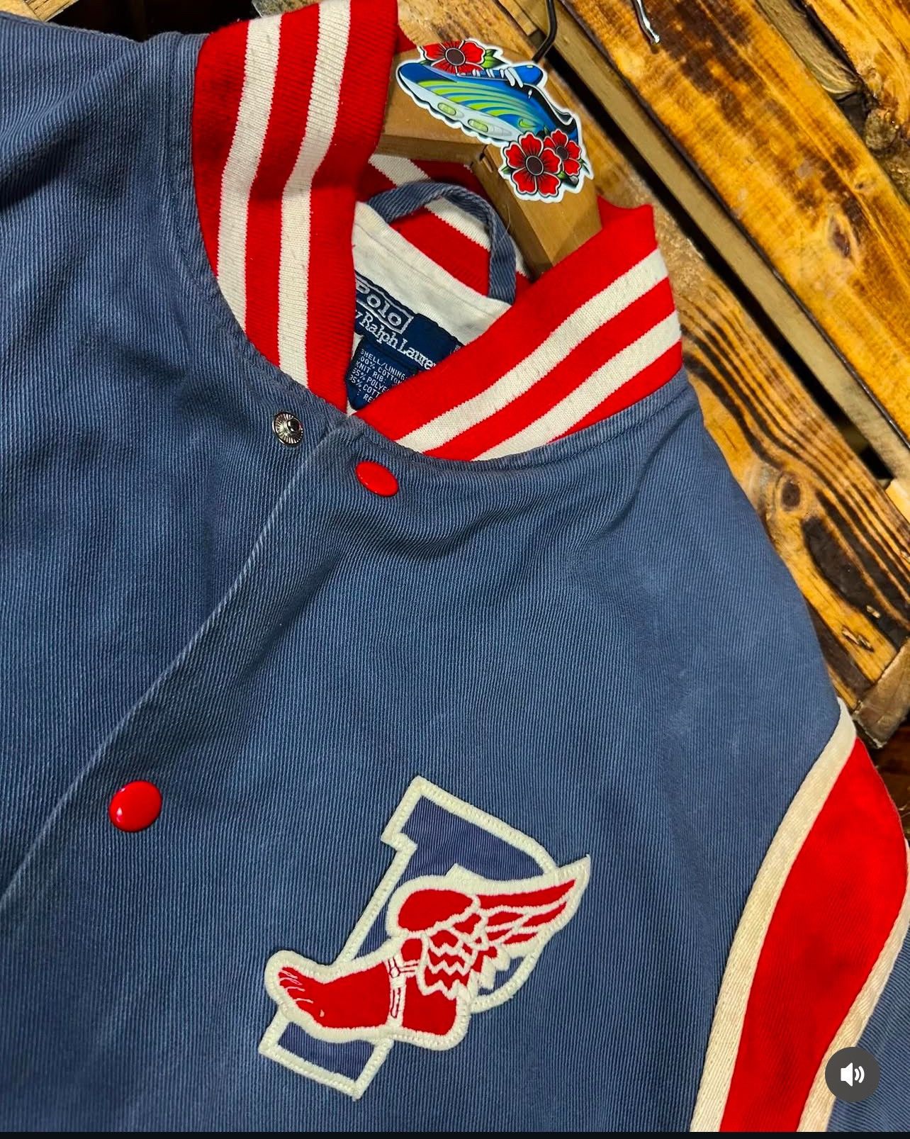 Polo Ralph Lauren × Vintage OG STADIUM 1992 P-WING BABY RUTH VARSITY JACKET - M Size US M / EU 48-50 / 2 - 3 Thumbnail